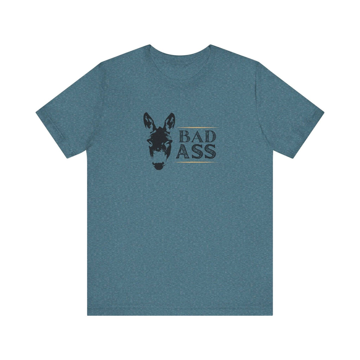 Bad Ass T-Shirt - Funny Donkey Humor Tee - Goateez Style