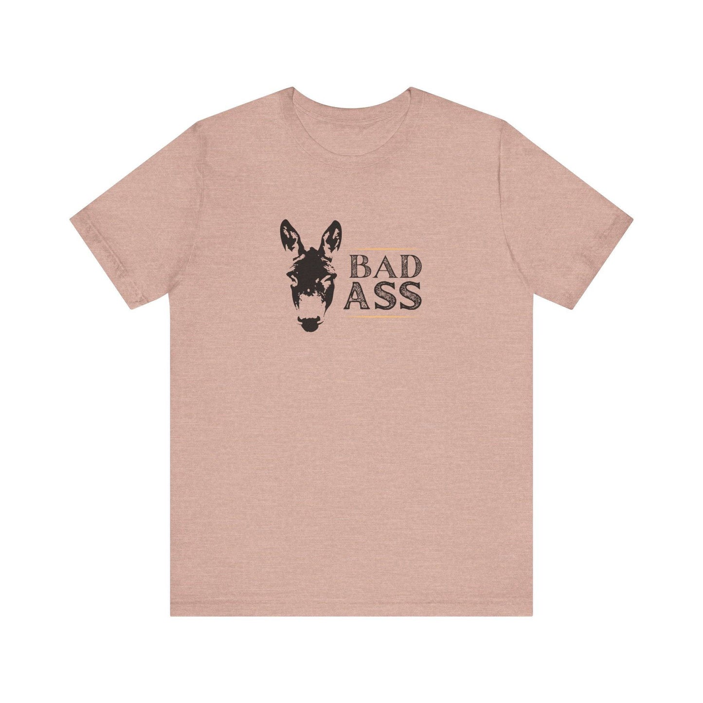 Bad Ass T-Shirt - Funny Donkey Humor Tee - Goateez Style