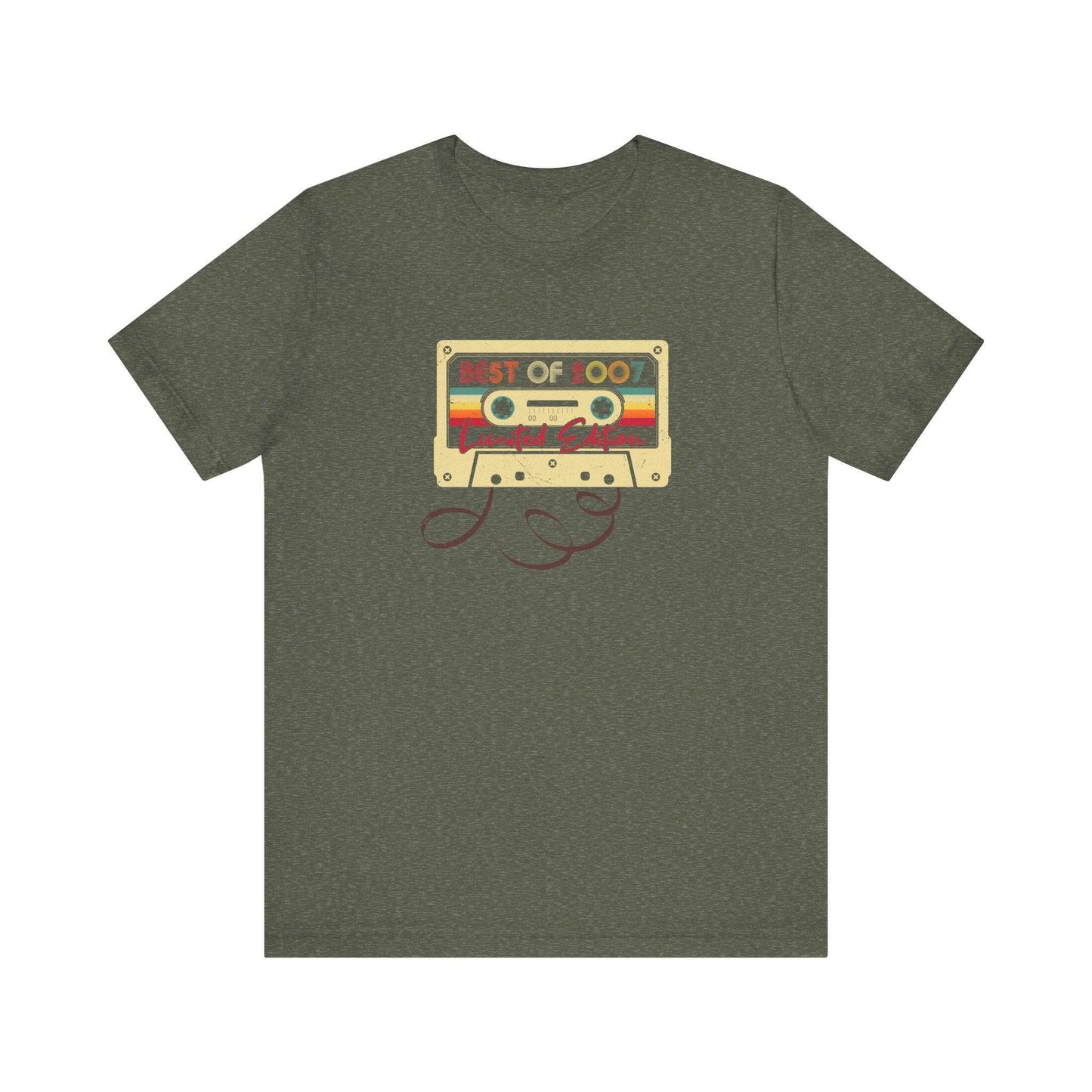 Best of 2007 T-Shirt - Limited Edition Retro Cassette Birthday Tee - Goateez Style