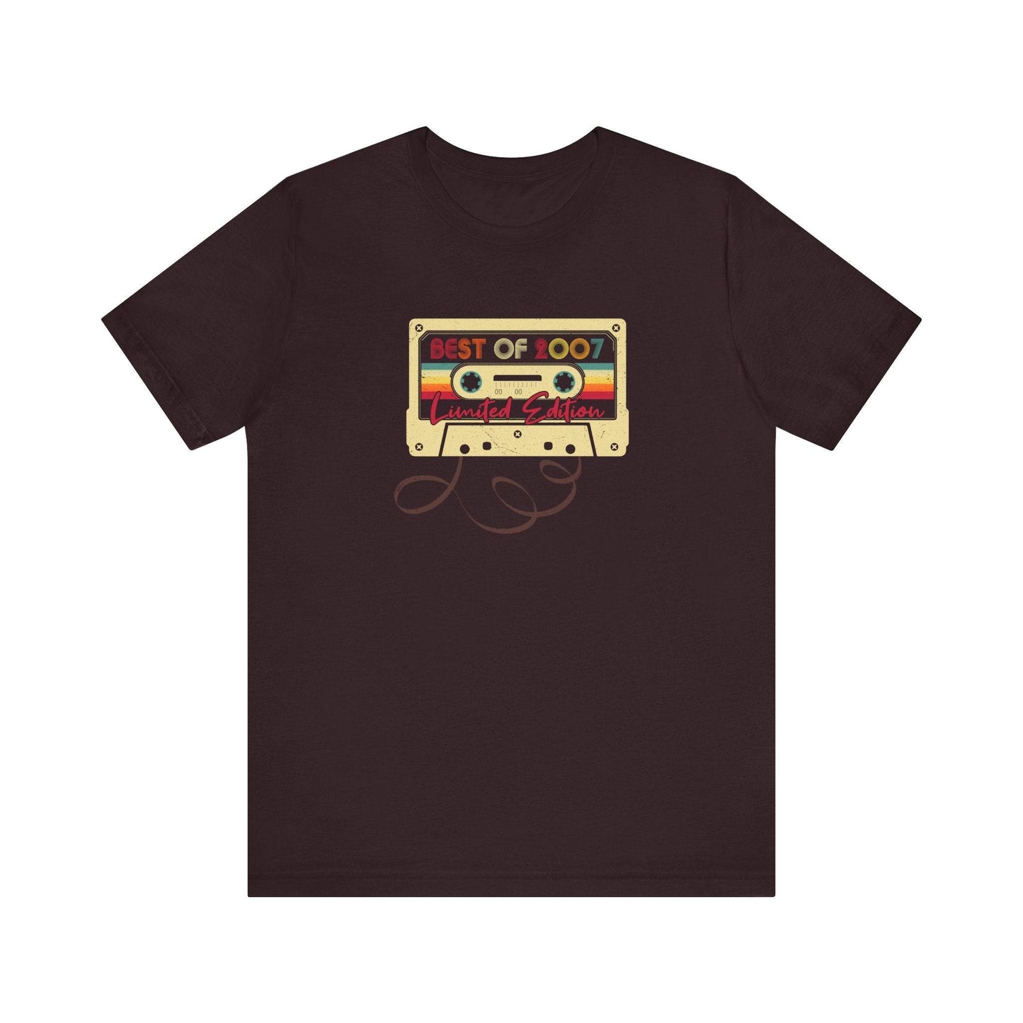 Best of 2007 T-Shirt - Limited Edition Retro Cassette Birthday Tee - Goateez Style