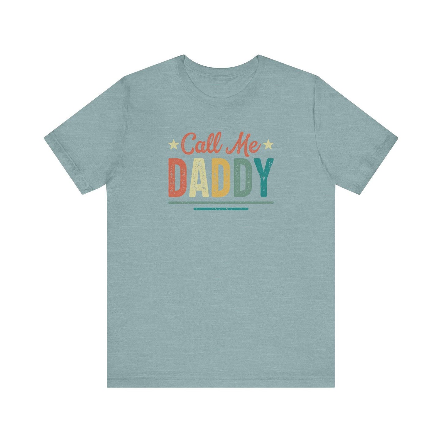 Call Me Daddy Funny Retro T-Shirt - Playful Vintage Style Tee - Goateez Style