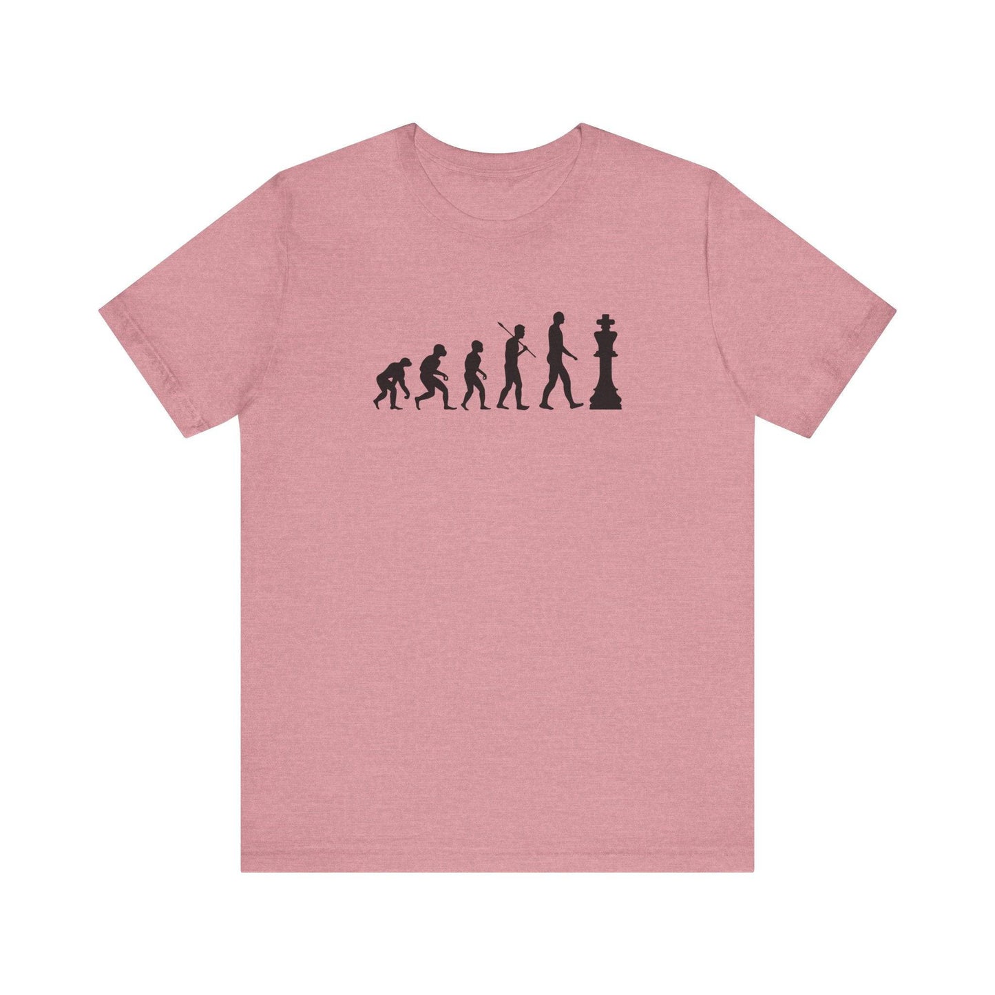 Chess Evolution T-Shirt - Evolution of Chess Pieces Design - Goateez Style