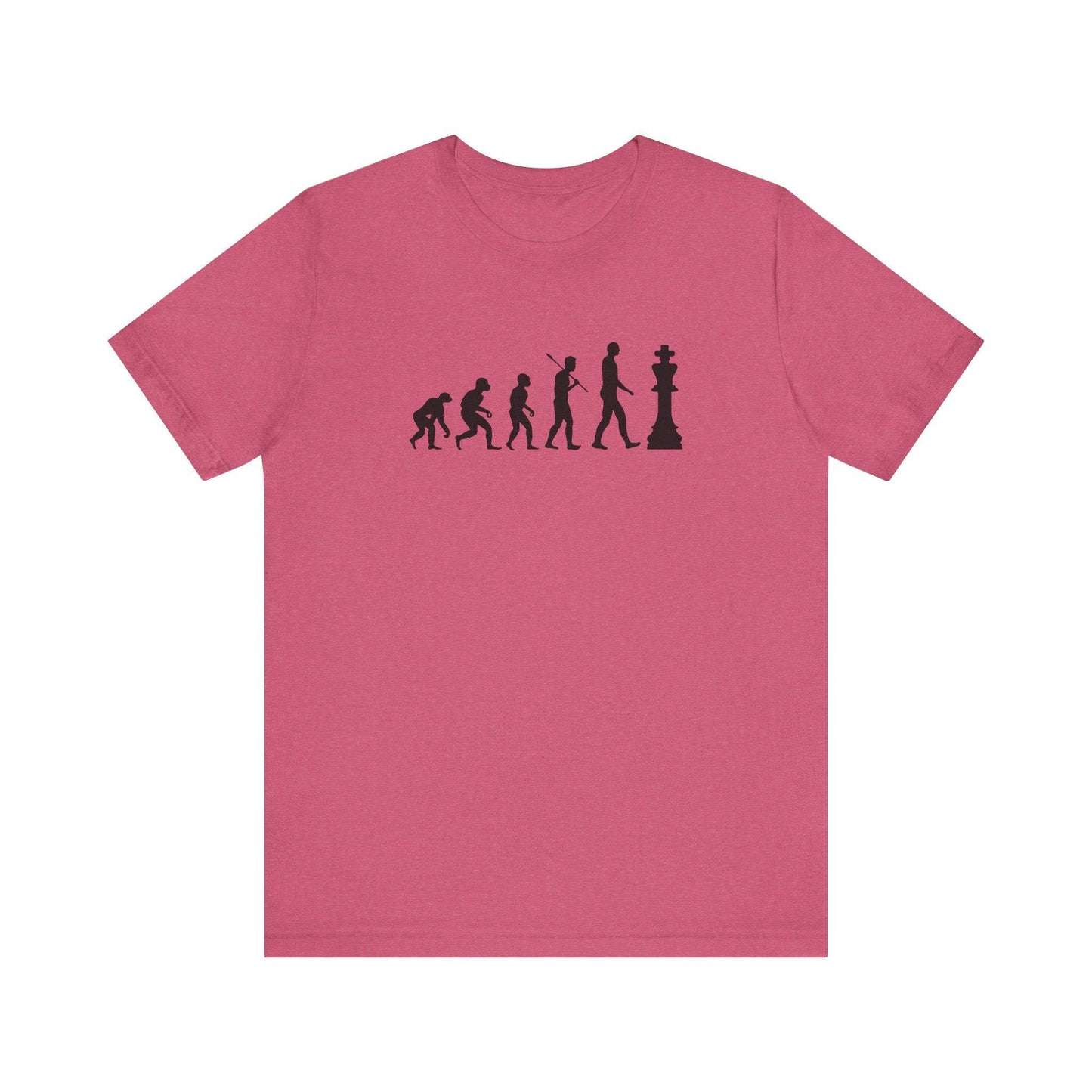 Chess Evolution T-Shirt - Evolution of Chess Pieces Design - Goateez Style