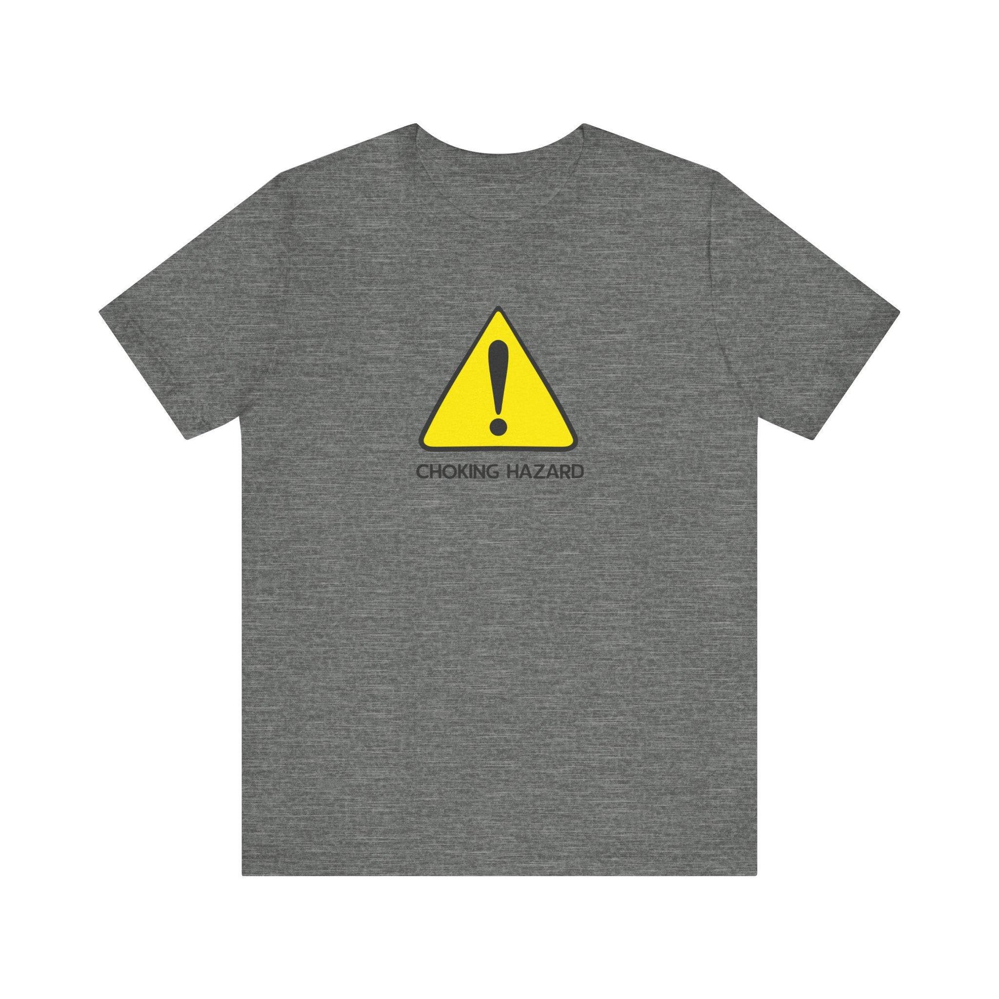 Choking Hazard Sexy Men's T-Shirt - Cheeky Adult Humor Tee - Goateez Style