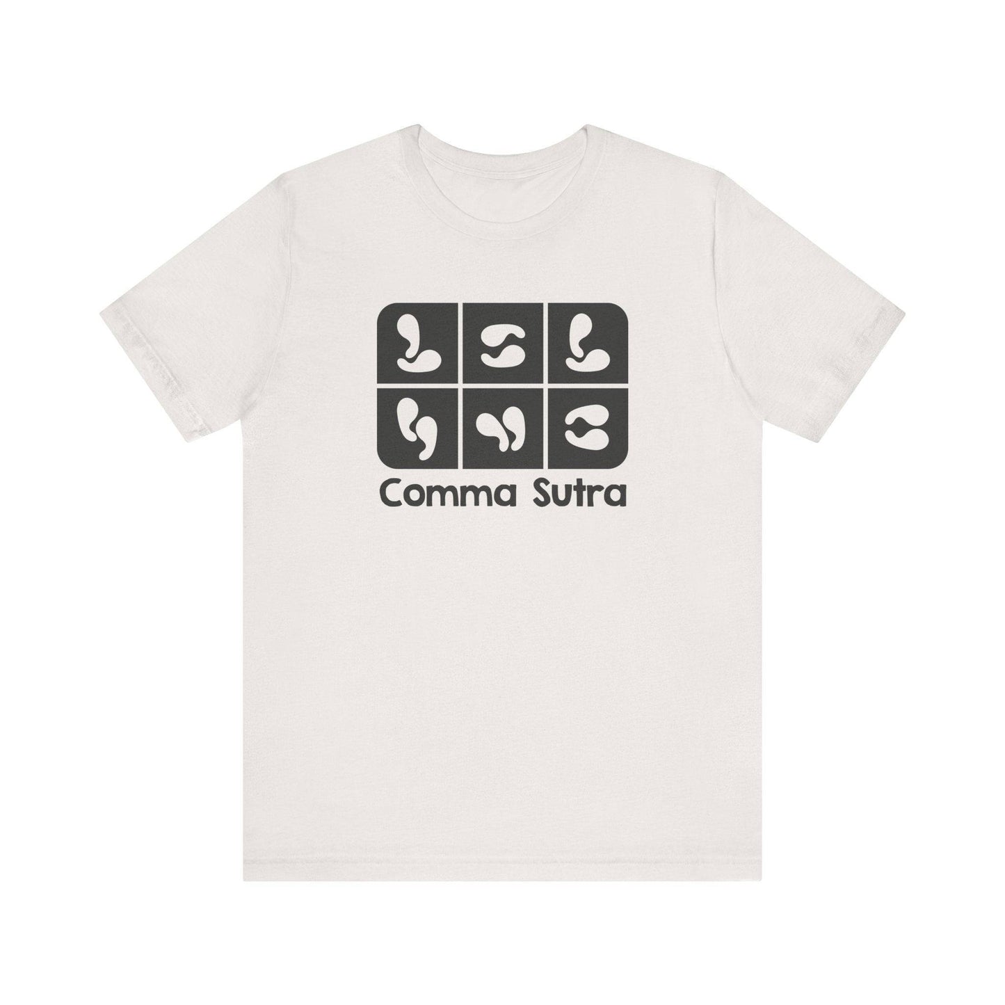 Comma Sutra T-Shirt - Funny Pun Graphic Tee - Goateez Style