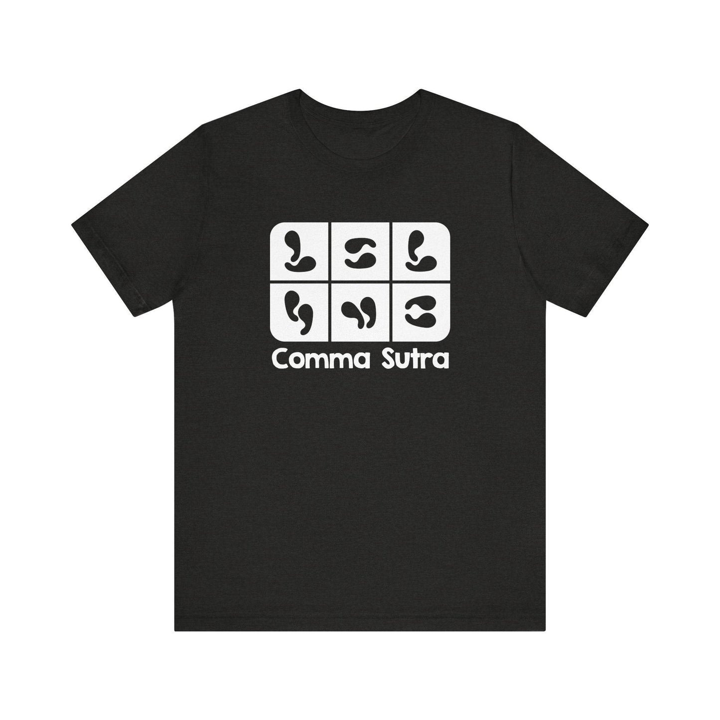 Comma Sutra T-Shirt - Funny Pun Graphic Tee - Goateez Style