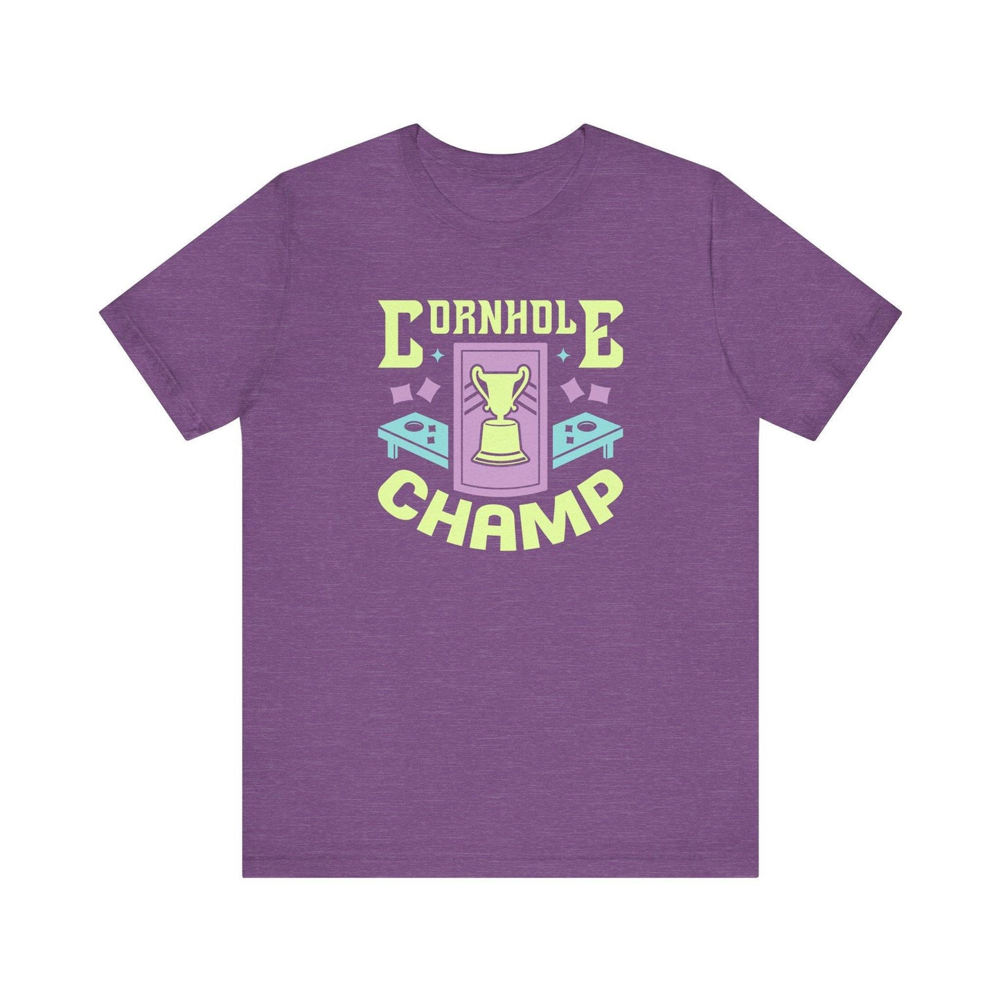 Cornhole Champ - Victory Trophy T-Shirt - Goateez Style