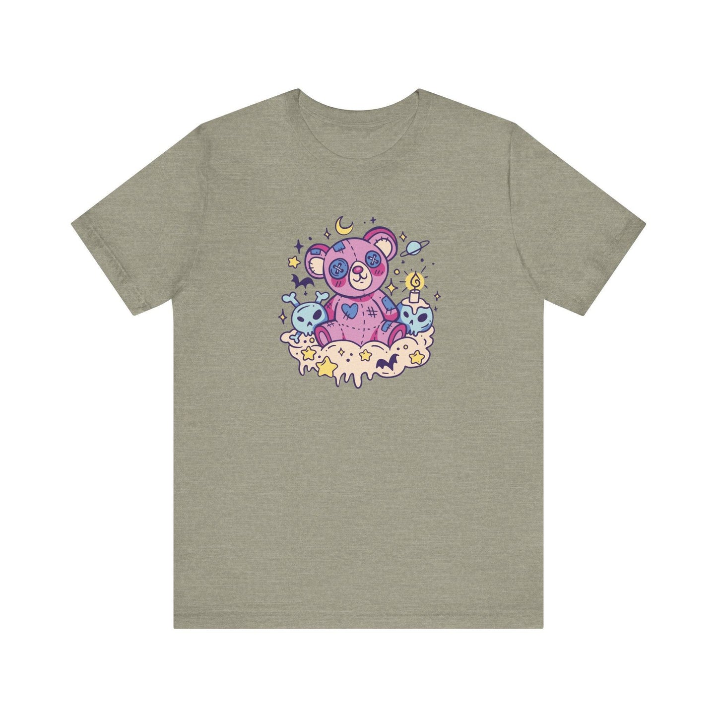 Creepy Kawaii Teddy Bear Cute Spooky T-Shirt - Goateez Style