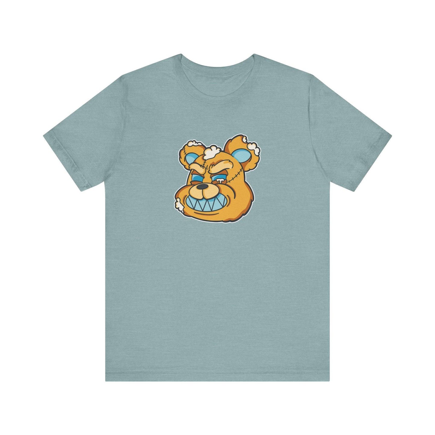 Creepy Kawaii Teddy Bear T-Shirt Cute and Spooky Design - Goateez Style