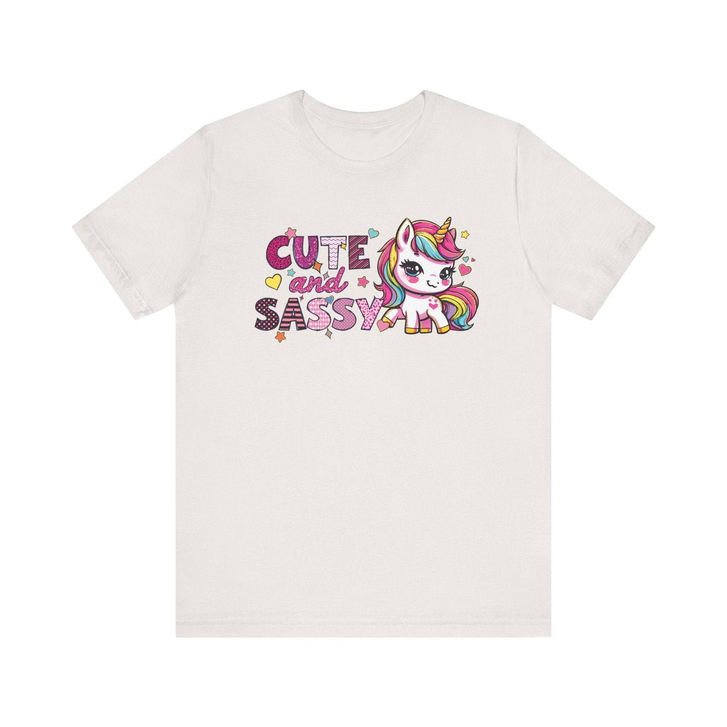 Cute and Sassy Unicorn T-Shirt - Adorable and Fun Design - Goateez Style