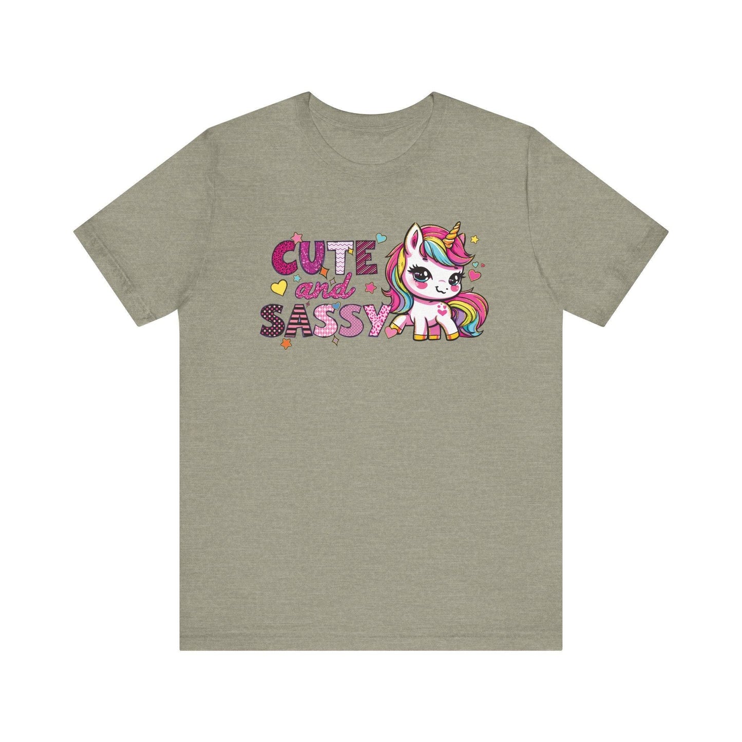 Cute and Sassy Unicorn T-Shirt - Adorable and Fun Design - Goateez Style