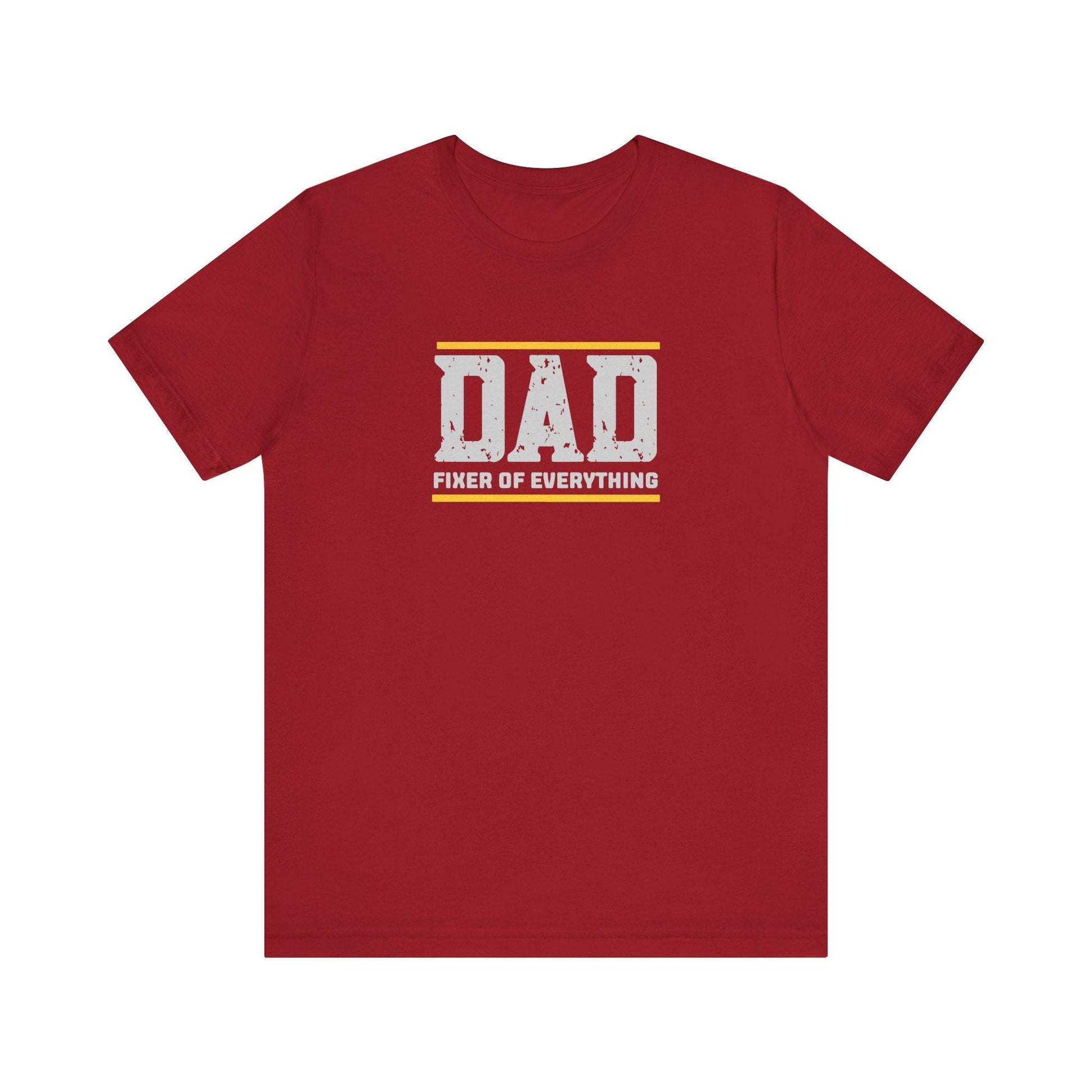 Dad Fixer of Everything T-Shirt - Funny Father's Day Gift for Handy Dads - Goateez Style