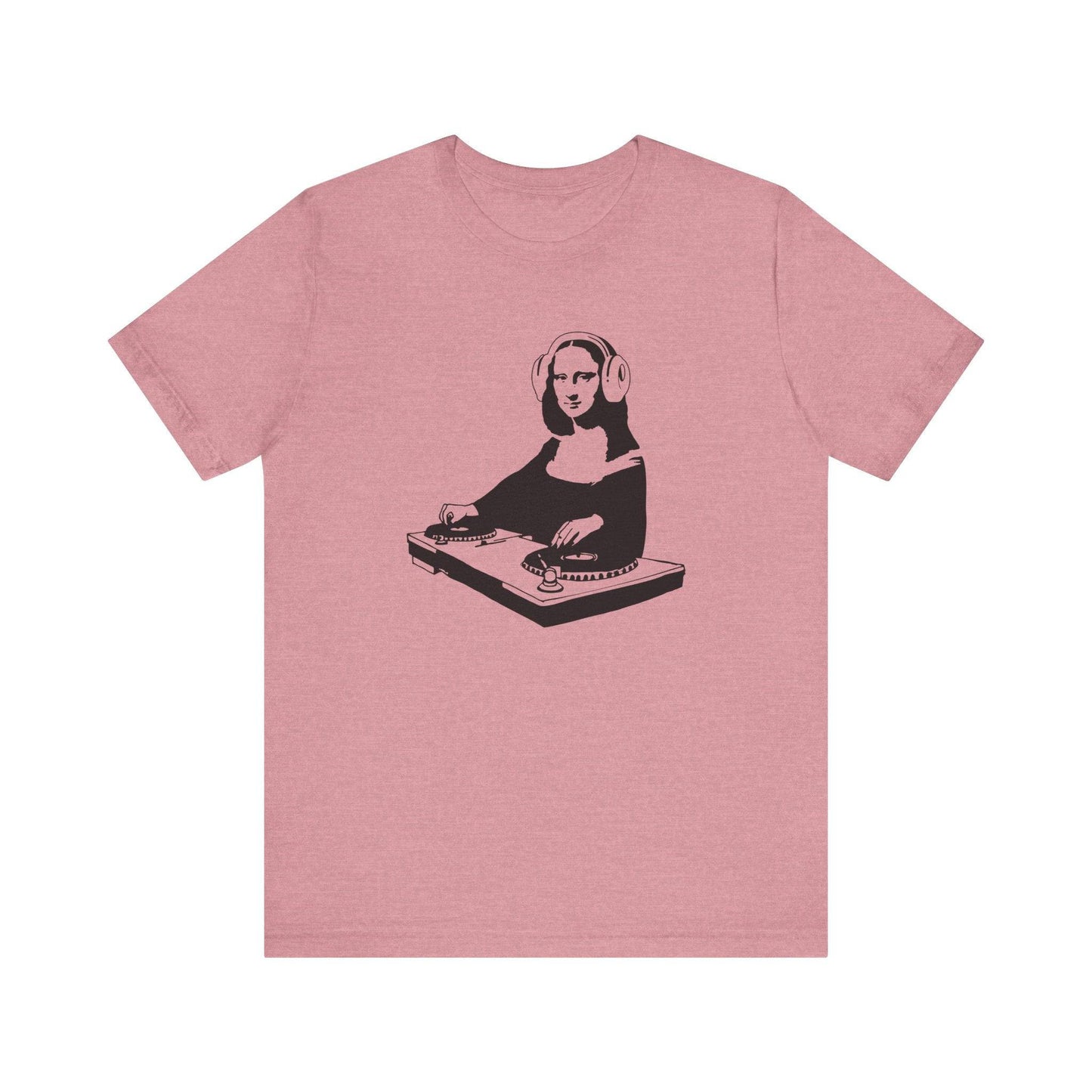 DJ Mona Lisa T-Shirt - Cool Art and Music Fusion Tee - Goateez Style