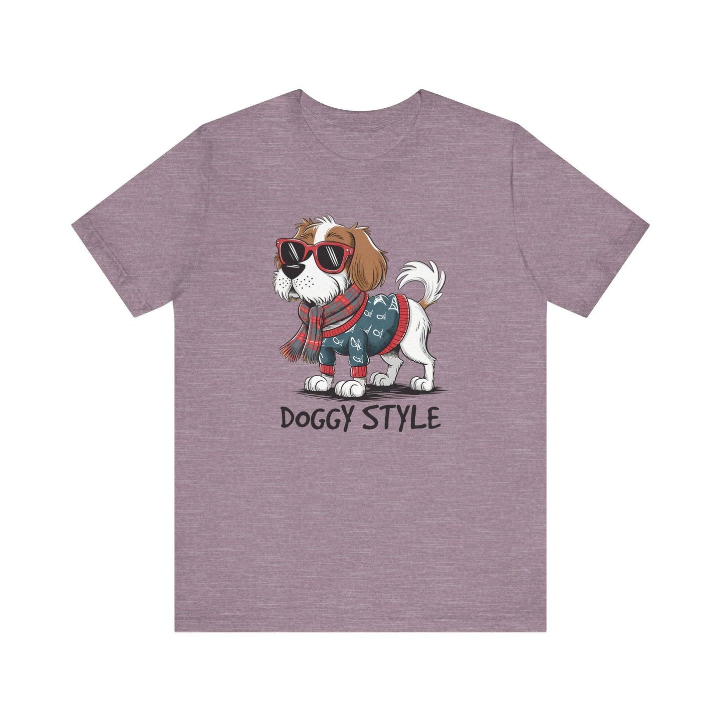 Doggie Style T-Shirt - Funny Pun Graphic Tee - Goateez Style