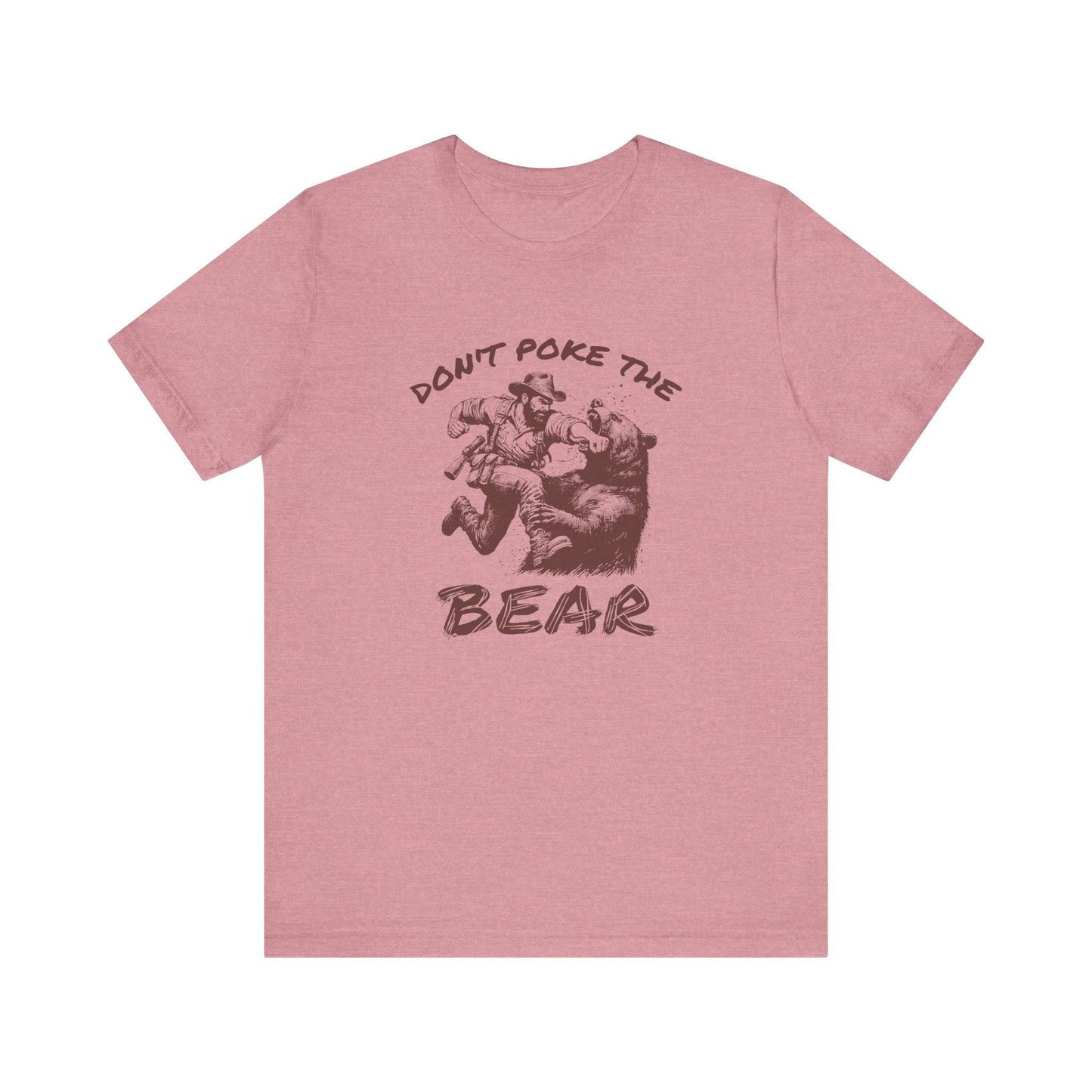 Don't Poke The Bear T-Shirt - Funny Outdoor Adventure Design - Goateez Style