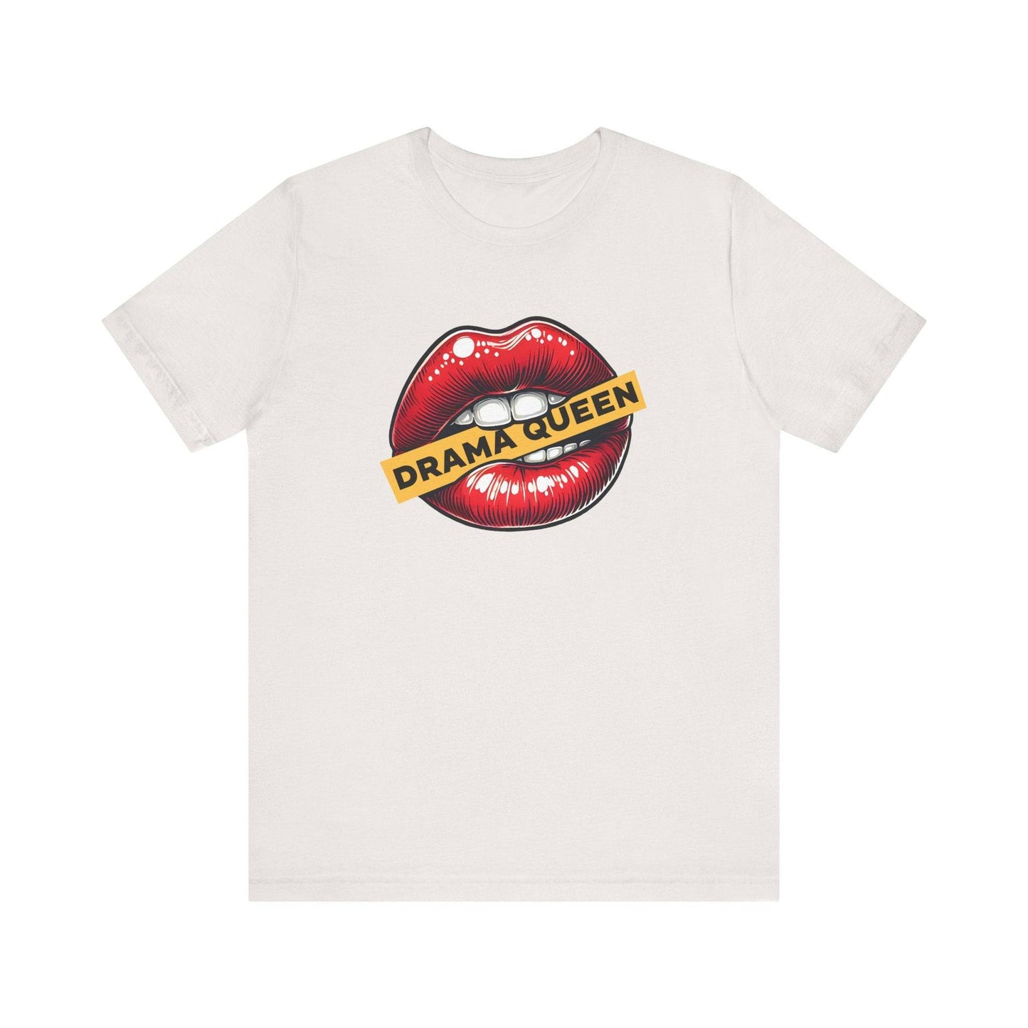 Drama Queen T-Shirt - Bold Lips Graphic Tee - Goateez Style