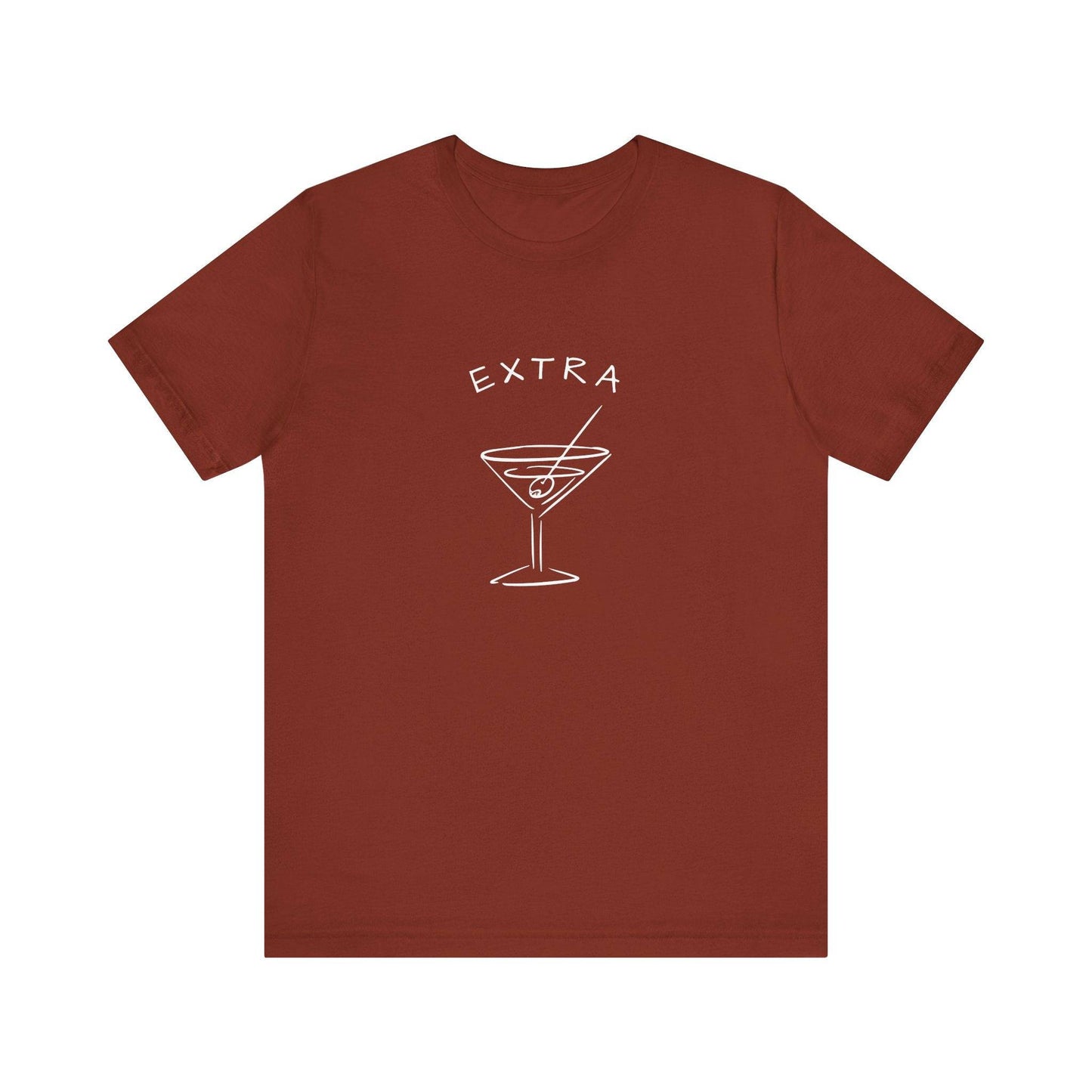 Extra Dirty Martini Sexual Innuendo T-Shirt - Goateez Style