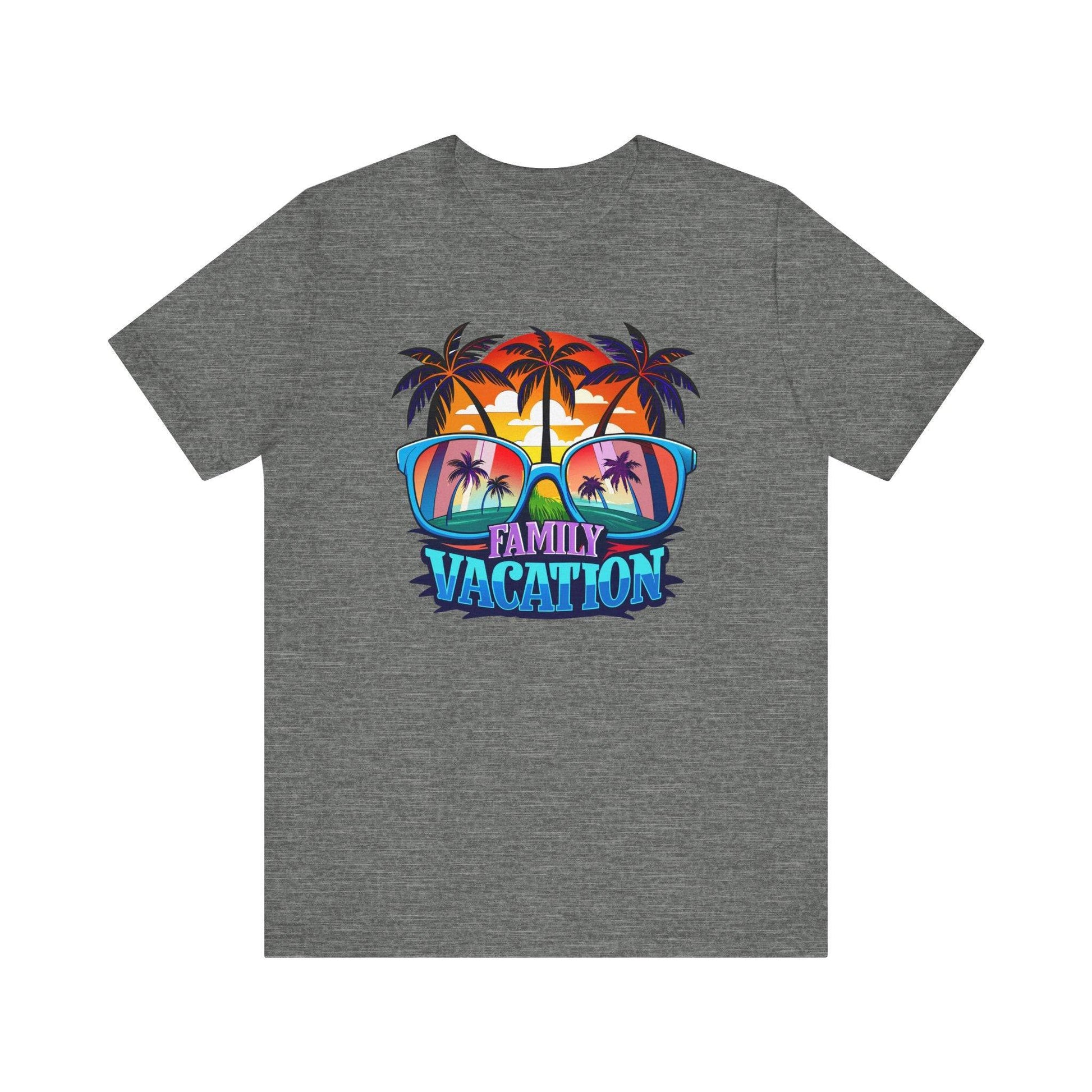 Family Vacation T-Shirt, Tropical Beach Trip Tee, Fun Summer Vacation Shirt - Goateez Style