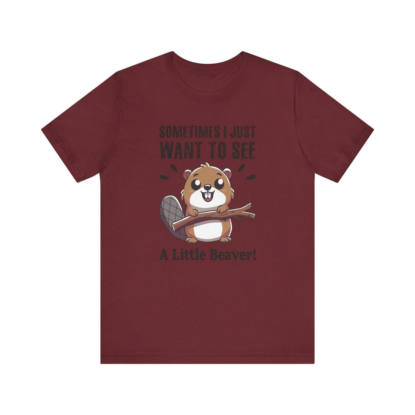 Funny Beaver T-Shirt - Cheeky Adult Humor Innuendo Tee - Goateez Style