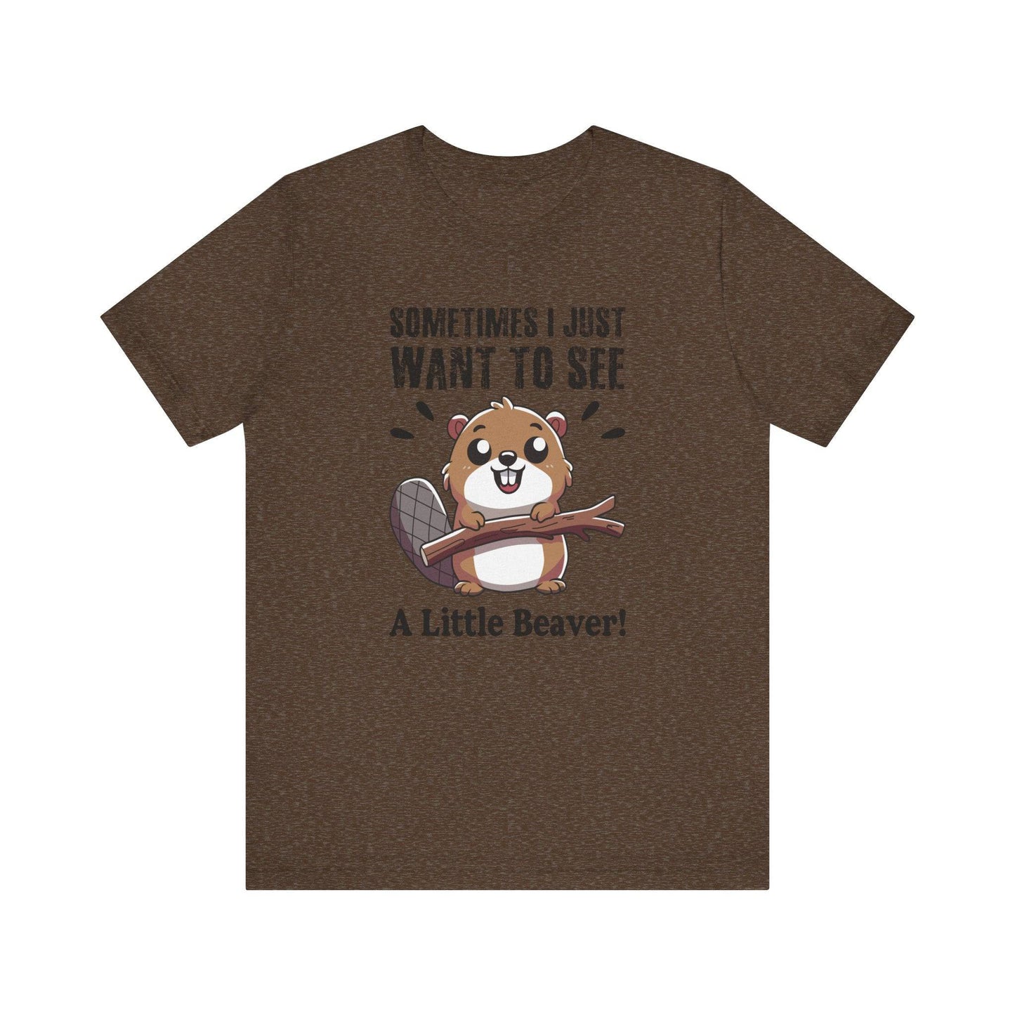 Funny Beaver T-Shirt - Cheeky Adult Humor Innuendo Tee - Goateez Style