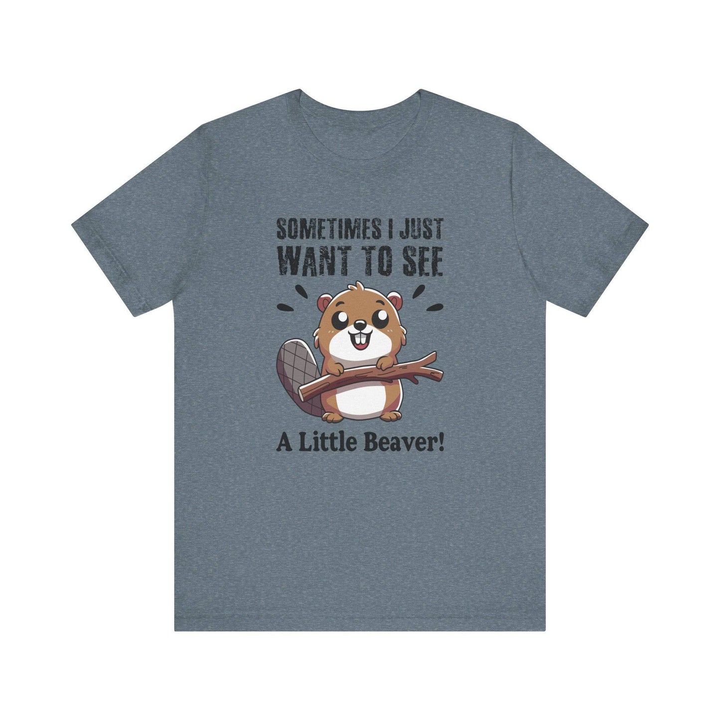 Funny Beaver T-Shirt - Cheeky Adult Humor Innuendo Tee - Goateez Style