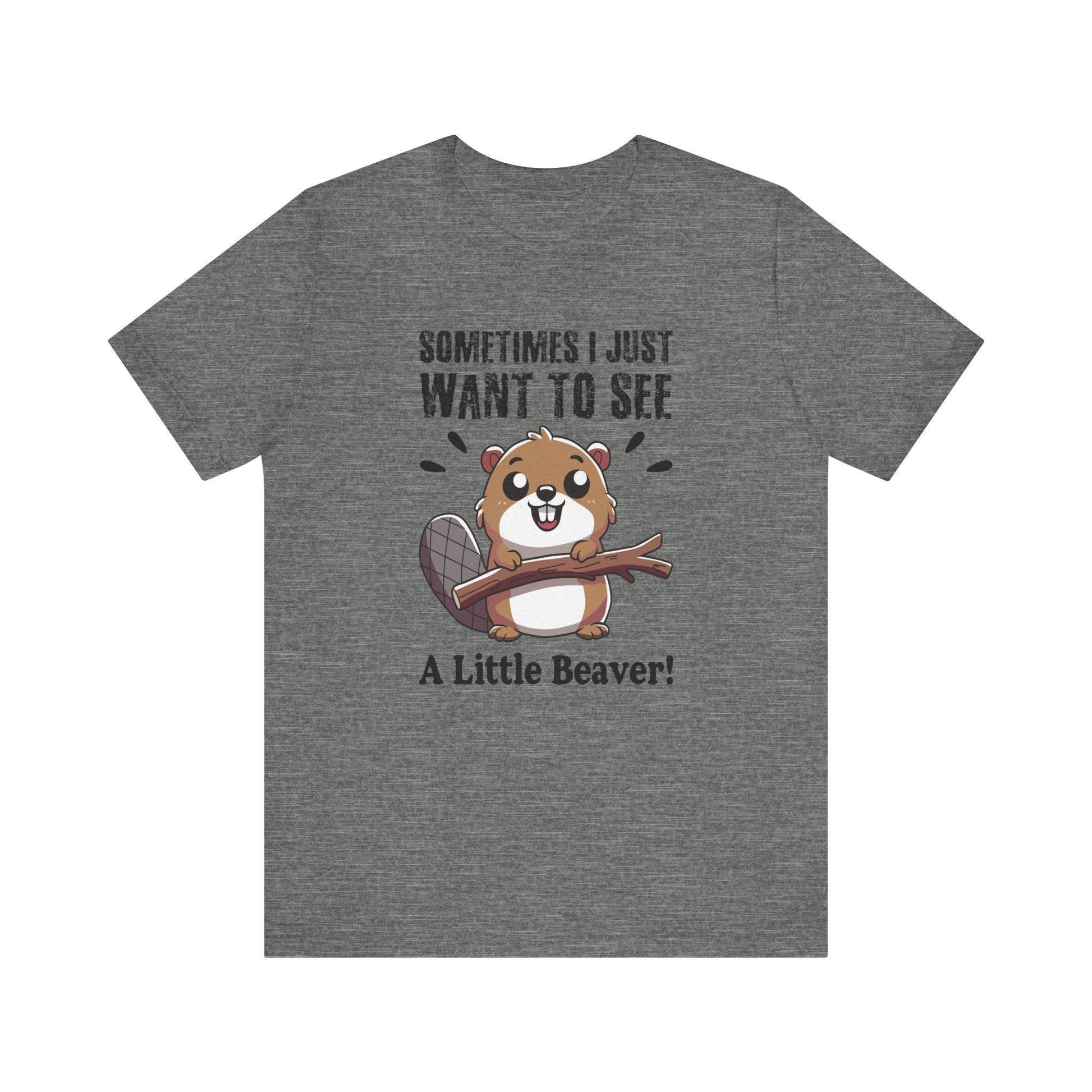 Funny Beaver T-Shirt - Cheeky Adult Humor Innuendo Tee - Goateez Style