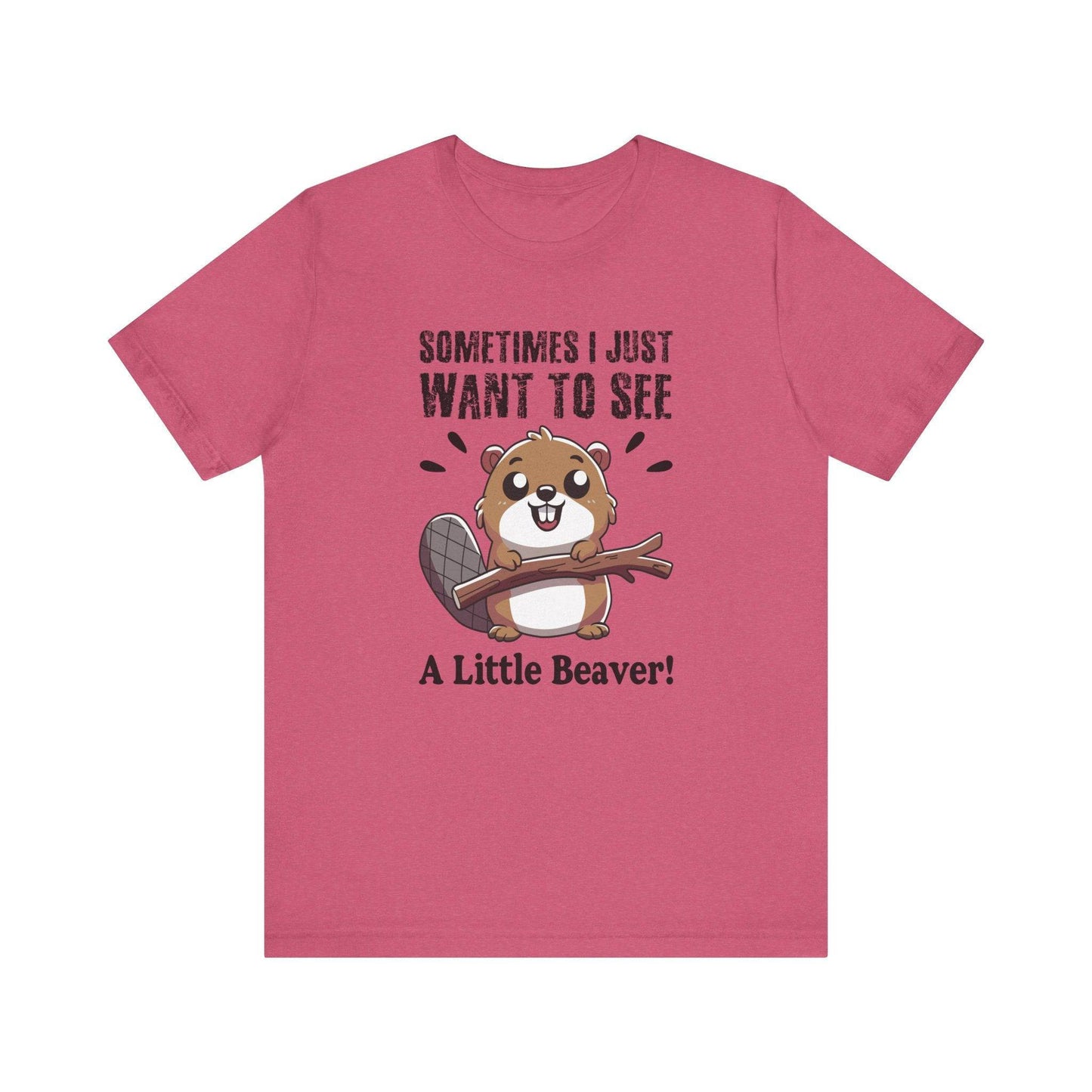 Funny Beaver T-Shirt - Cheeky Adult Humor Innuendo Tee - Goateez Style