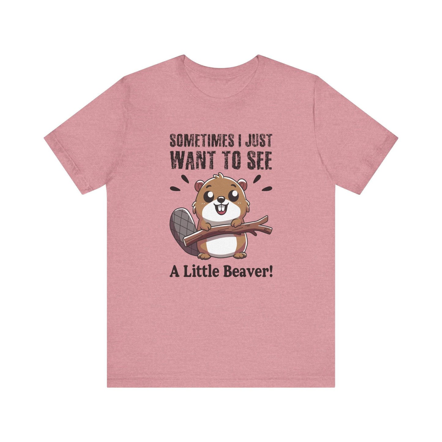 Funny Beaver T-Shirt - Cheeky Adult Humor Innuendo Tee - Goateez Style