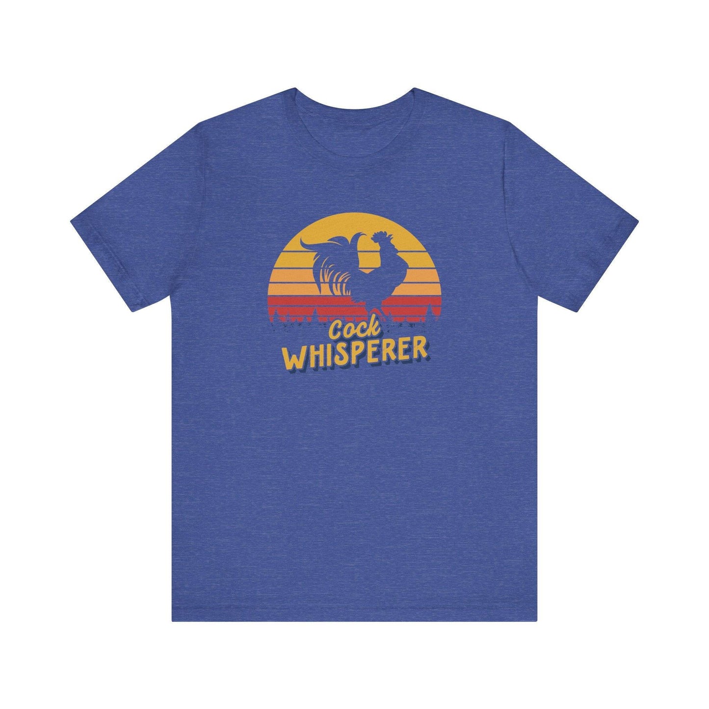 Funny Cock Whisperer T-Shirt - Retro Rooster Pun Tee - Goateez Style