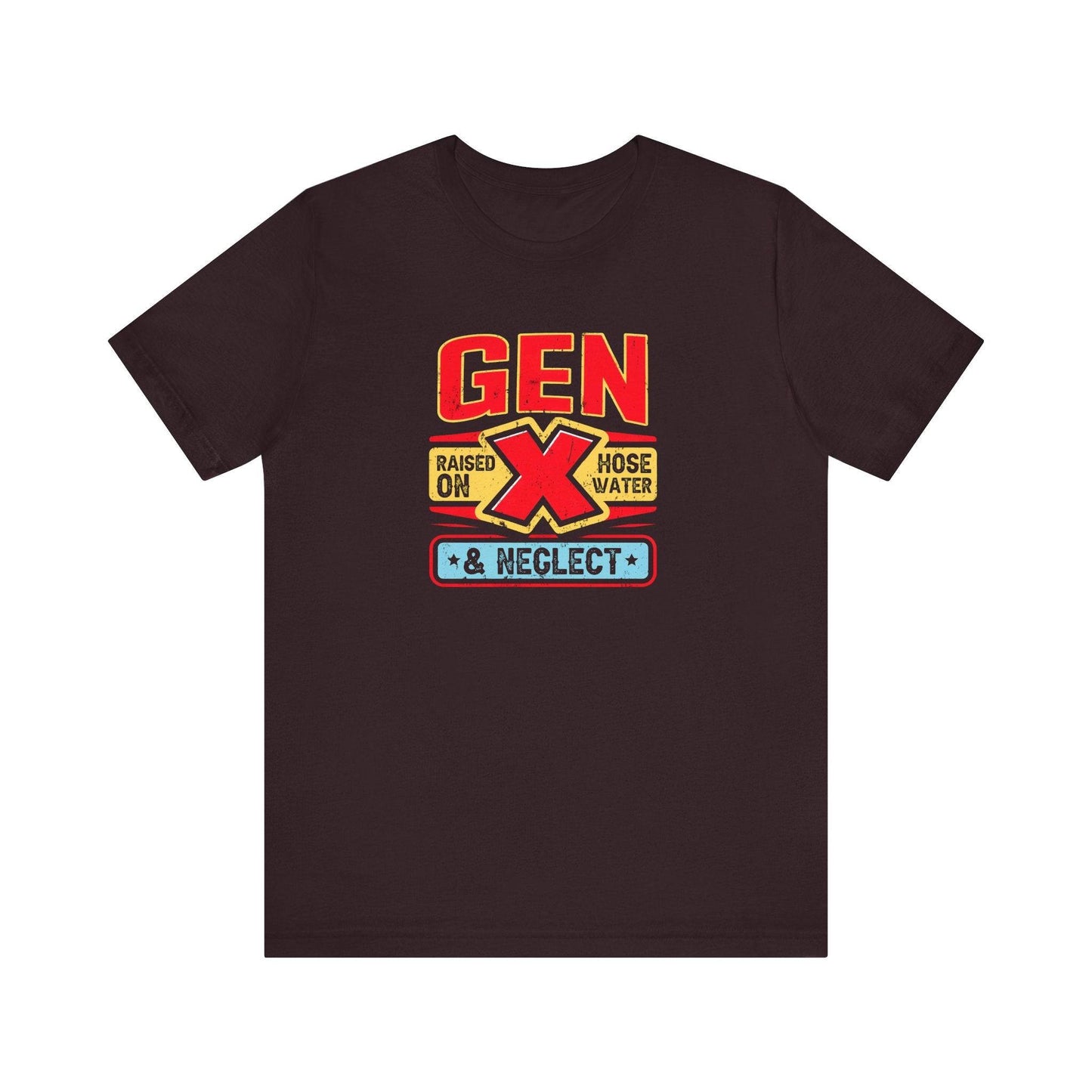 Gen X Raised on Hose Water and Neglect T-Shirt - Funny Nostalgic Design - Goateez Style