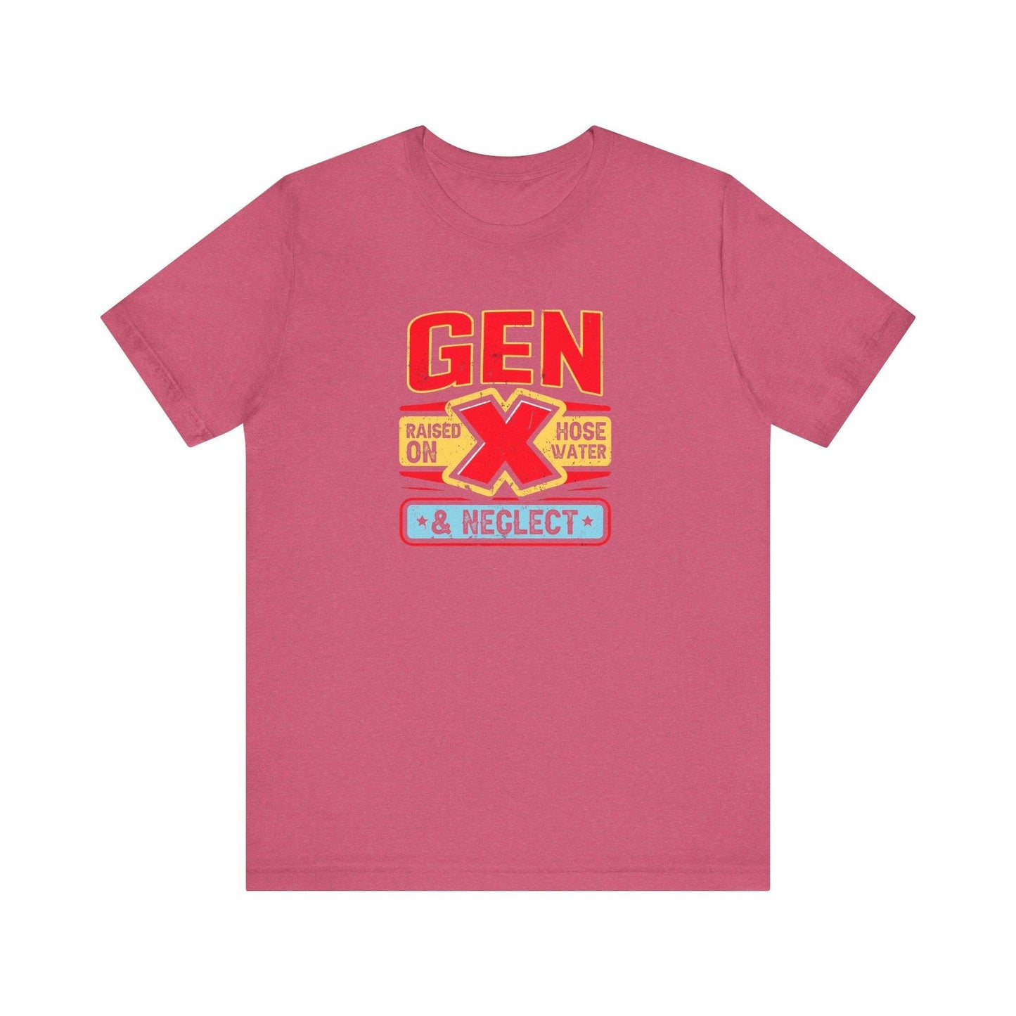 Gen X Raised on Hose Water and Neglect T-Shirt - Funny Nostalgic Design - Goateez Style