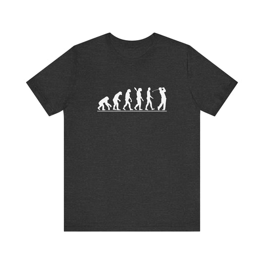 Golf Evolution T-Shirt - Funny Golfer Graphic Tee - Goateez Style