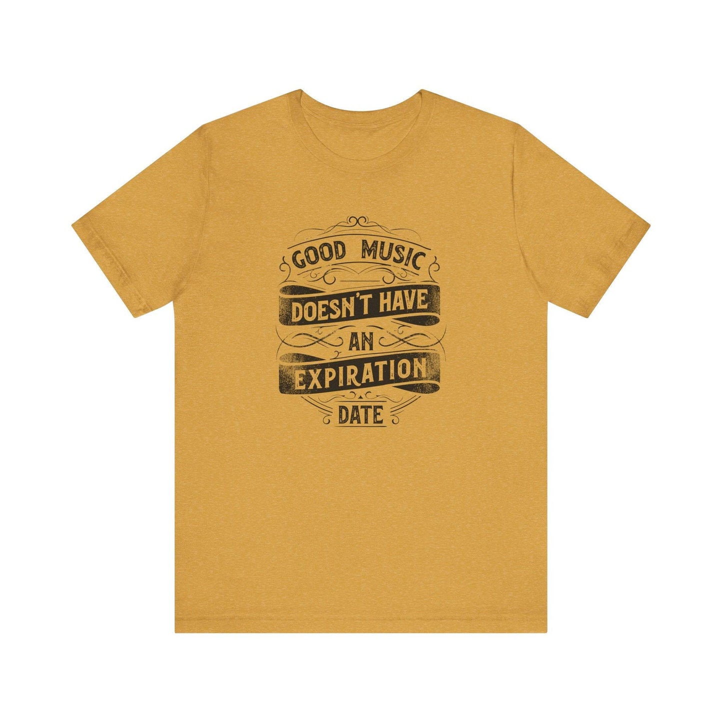 Good Music Doesn't Expire T-Shirt - Music Lover Gift Graphic Tee - Goateez Style