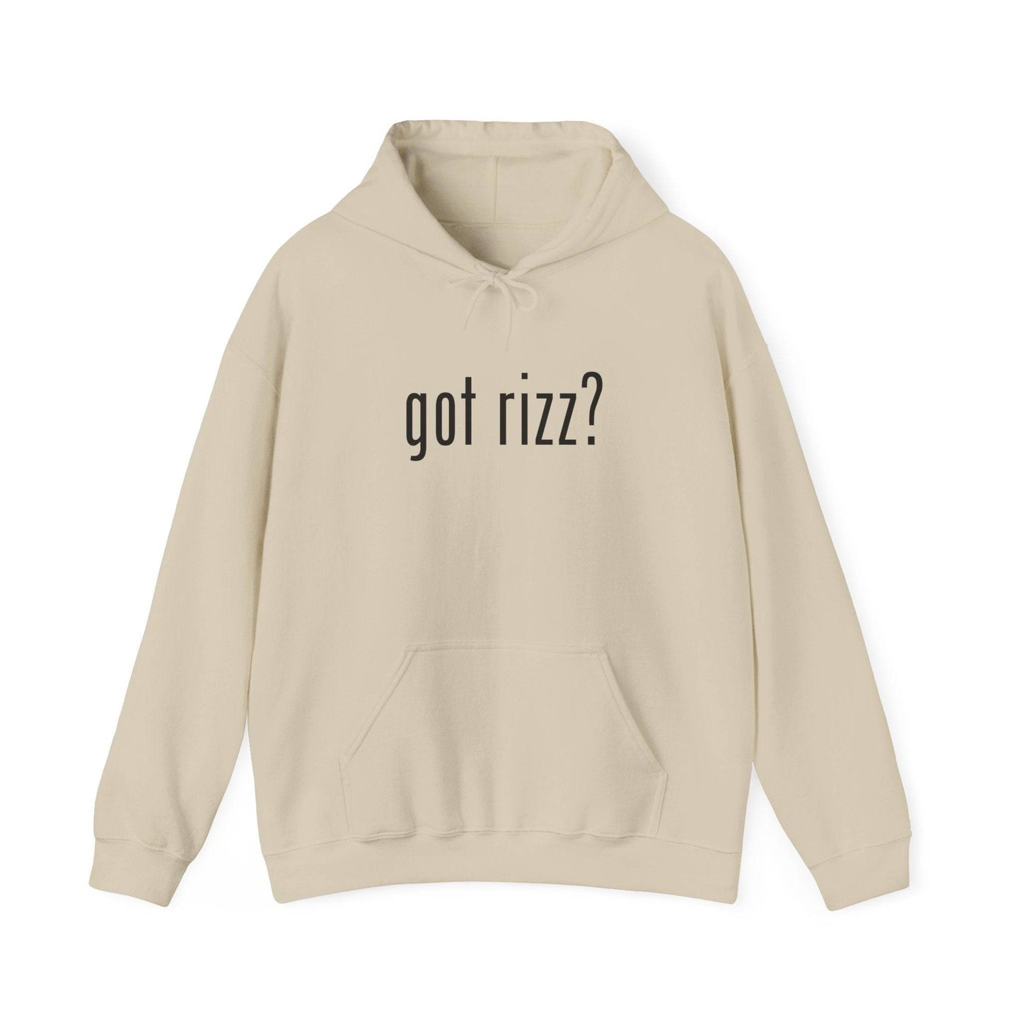 Got Rizz Hooded Sweatshirt - Fun and Trendy Statement Hoodie - Goateez Style