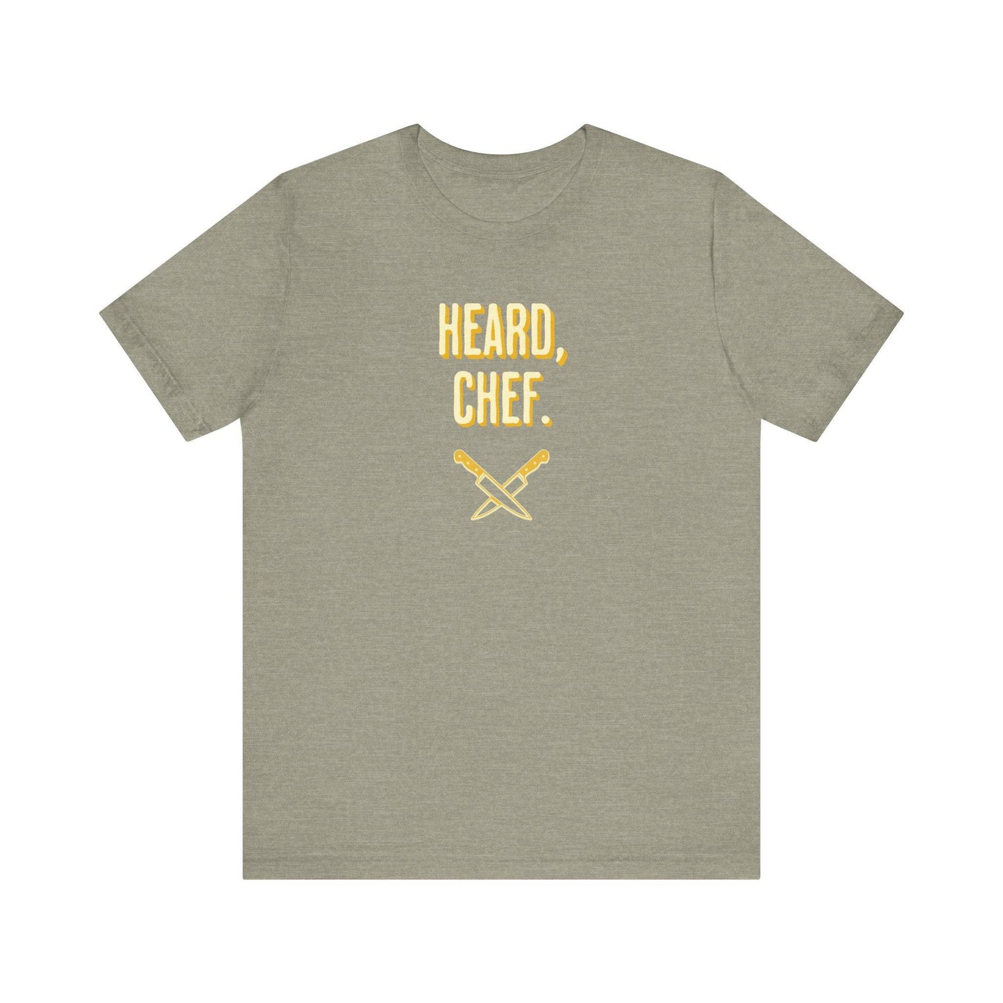 Heard, Chef T-Shirt - Inspired by The Bear TV Show - Goateez Style