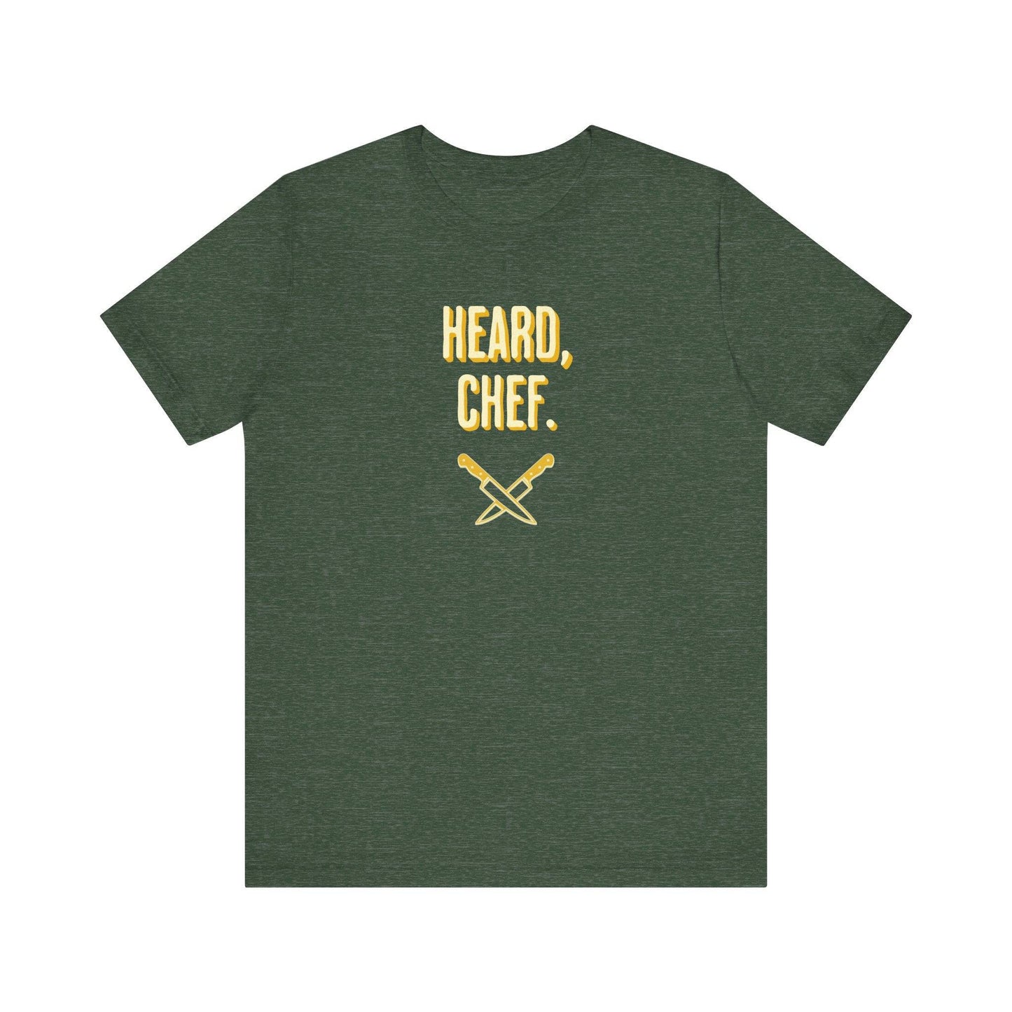 Heard, Chef T-Shirt - Inspired by The Bear TV Show - Goateez Style