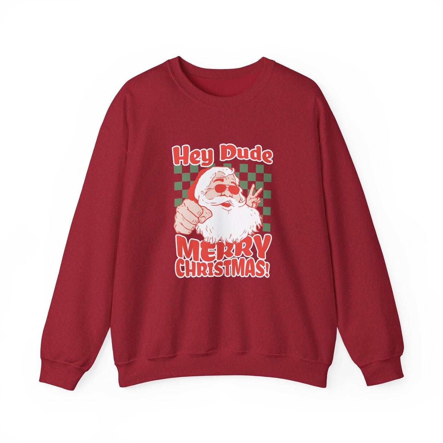 Hey Dude Merry Christmas Santa Sweatshirt - Goateez Style