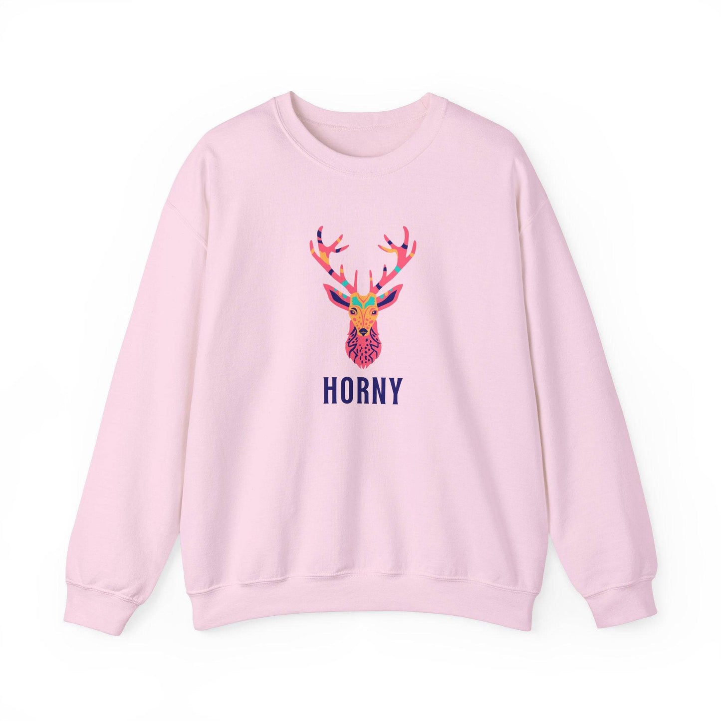 Horny Deer - Fun and Bold Sweatshirt - Goateez Style