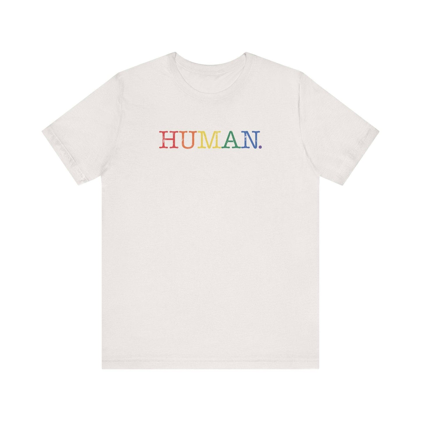 Human Rainbow LGBTQ Pride T-Shirt - Goateez Style