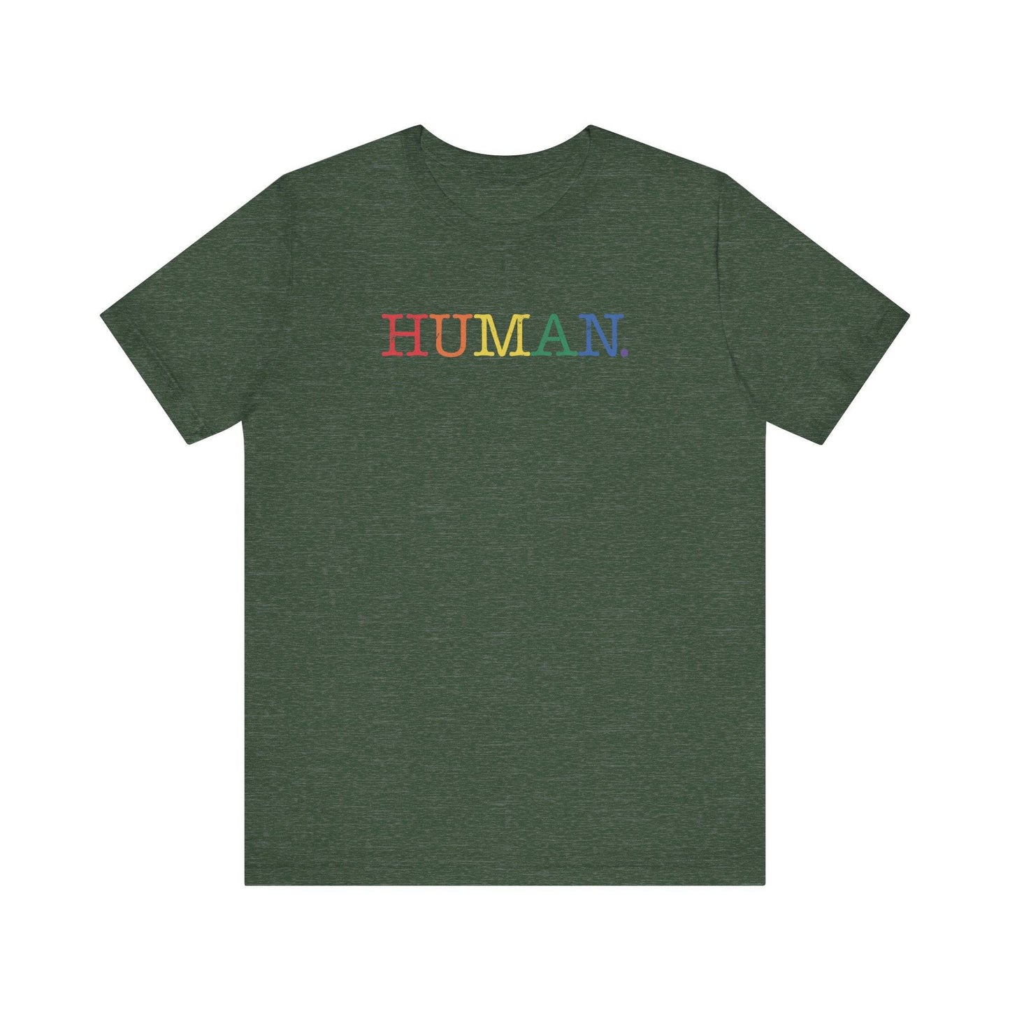 Human Rainbow LGBTQ Pride T-Shirt - Goateez Style