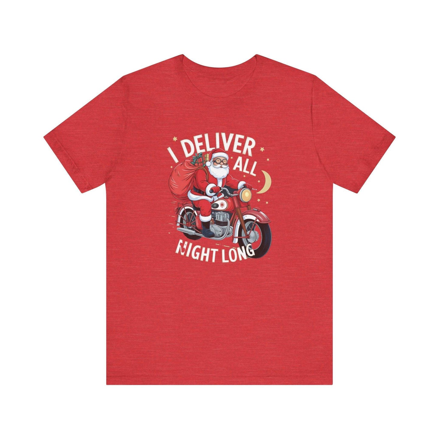 I Deliver All Night Long Santa T-Shirt – Naughty Christmas Humor - Goateez Style