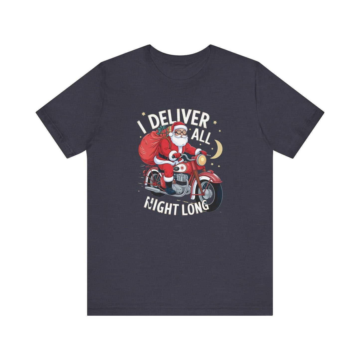 I Deliver All Night Long Santa T-Shirt – Naughty Christmas Humor - Goateez Style