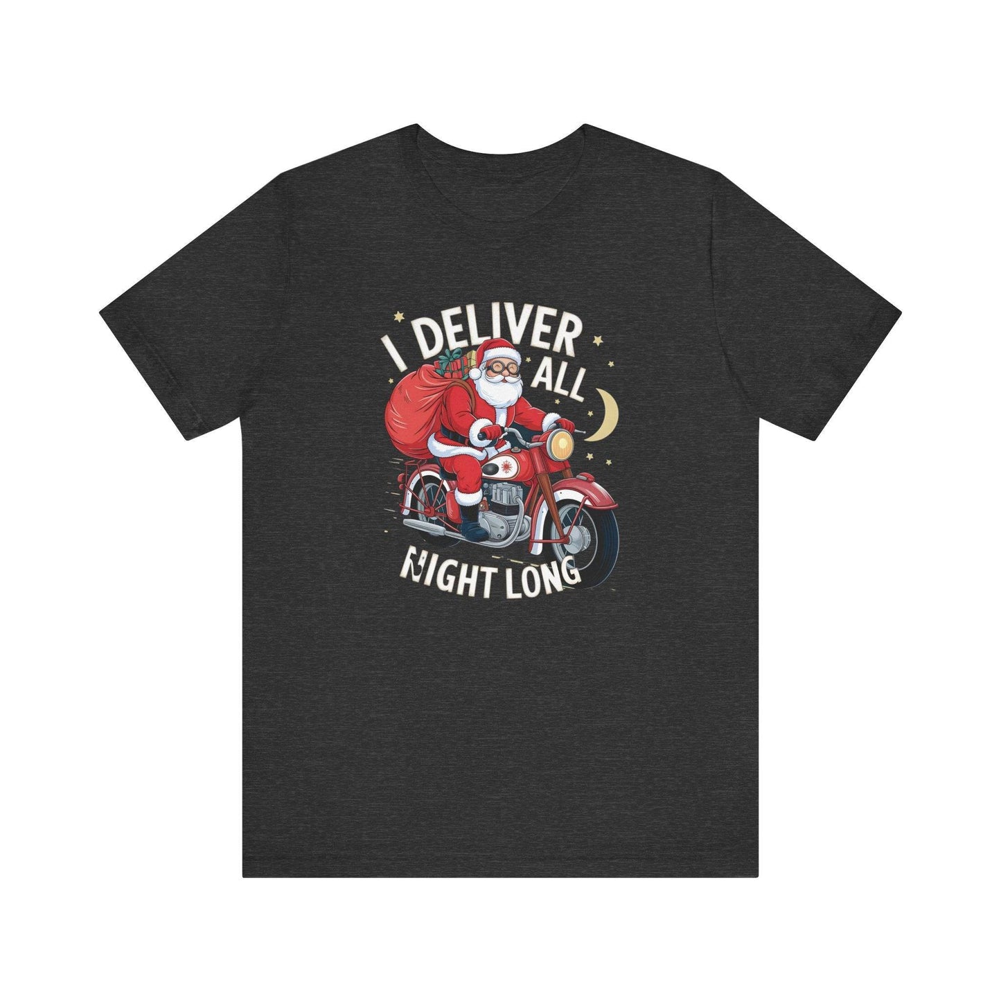 I Deliver All Night Long Santa T-Shirt – Naughty Christmas Humor - Goateez Style