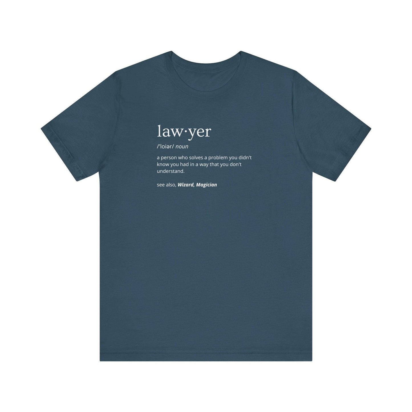 Lawyer Definition T-Shirt - Funny Legal Professional Tee - Goateez Style