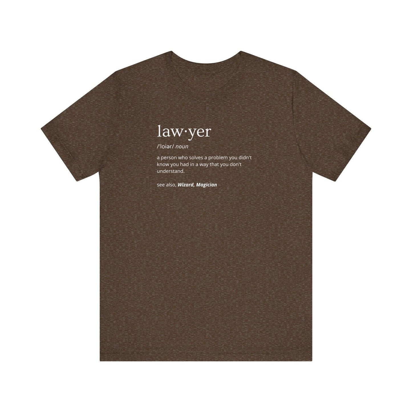 Lawyer Definition T-Shirt - Funny Legal Professional Tee - Goateez Style