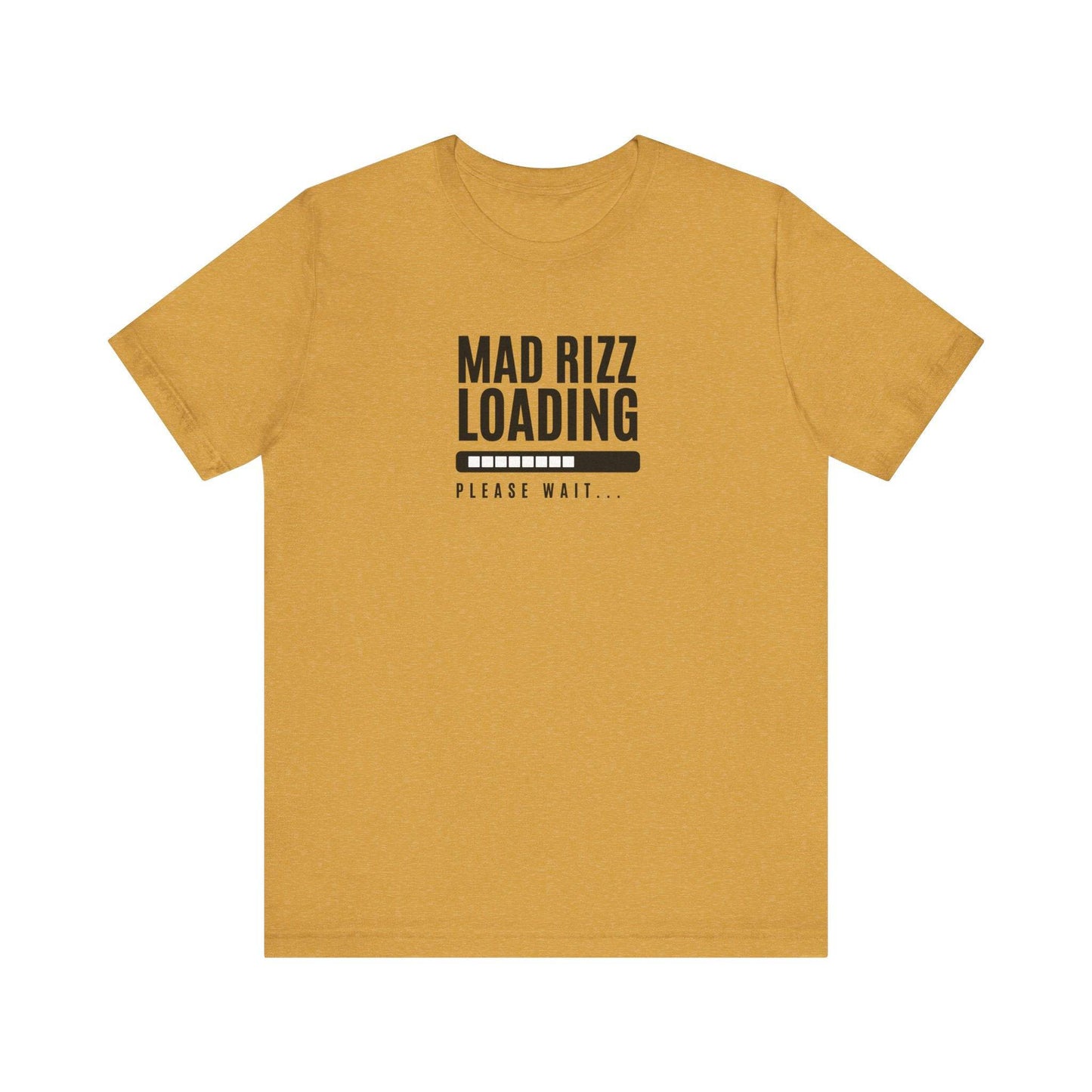 Mad Rizz Loading T-Shirt - Funny Graphic Tee for Trendsetters - Goateez Style