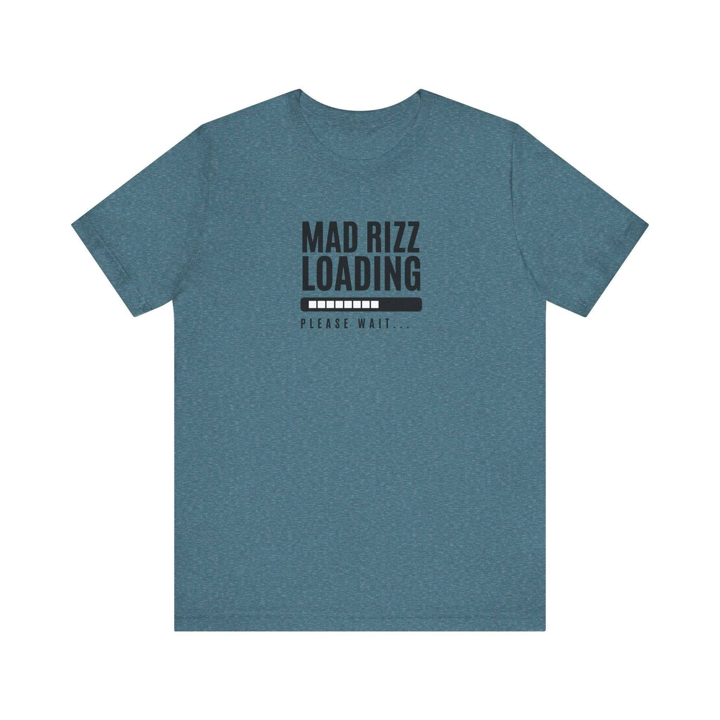 Mad Rizz Loading T-Shirt - Funny Graphic Tee for Trendsetters - Goateez Style