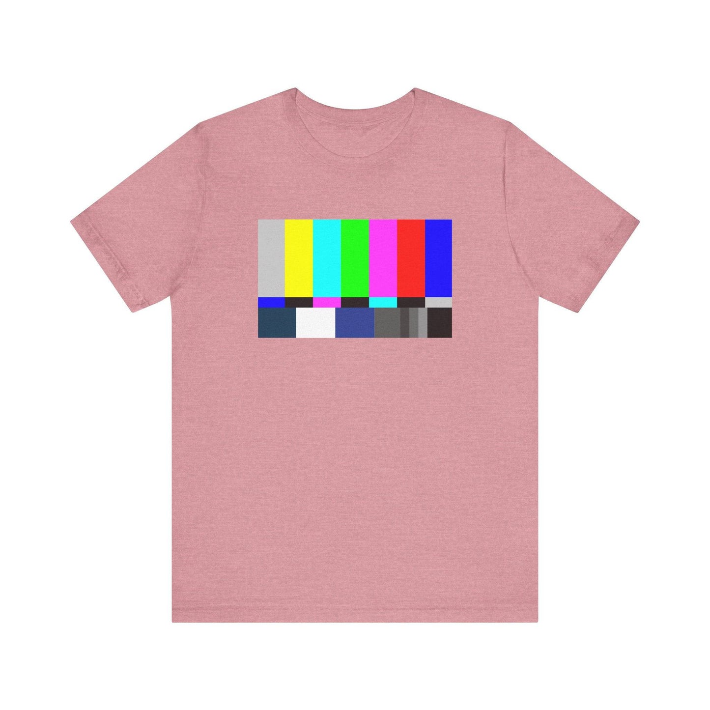 No Signal TV Retro Test Pattern T-Shirt - Goateez Style