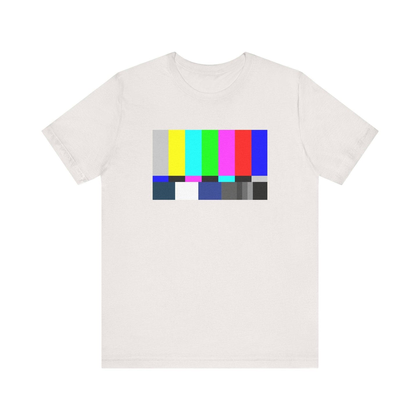 No Signal TV Retro Test Pattern T-Shirt - Goateez Style