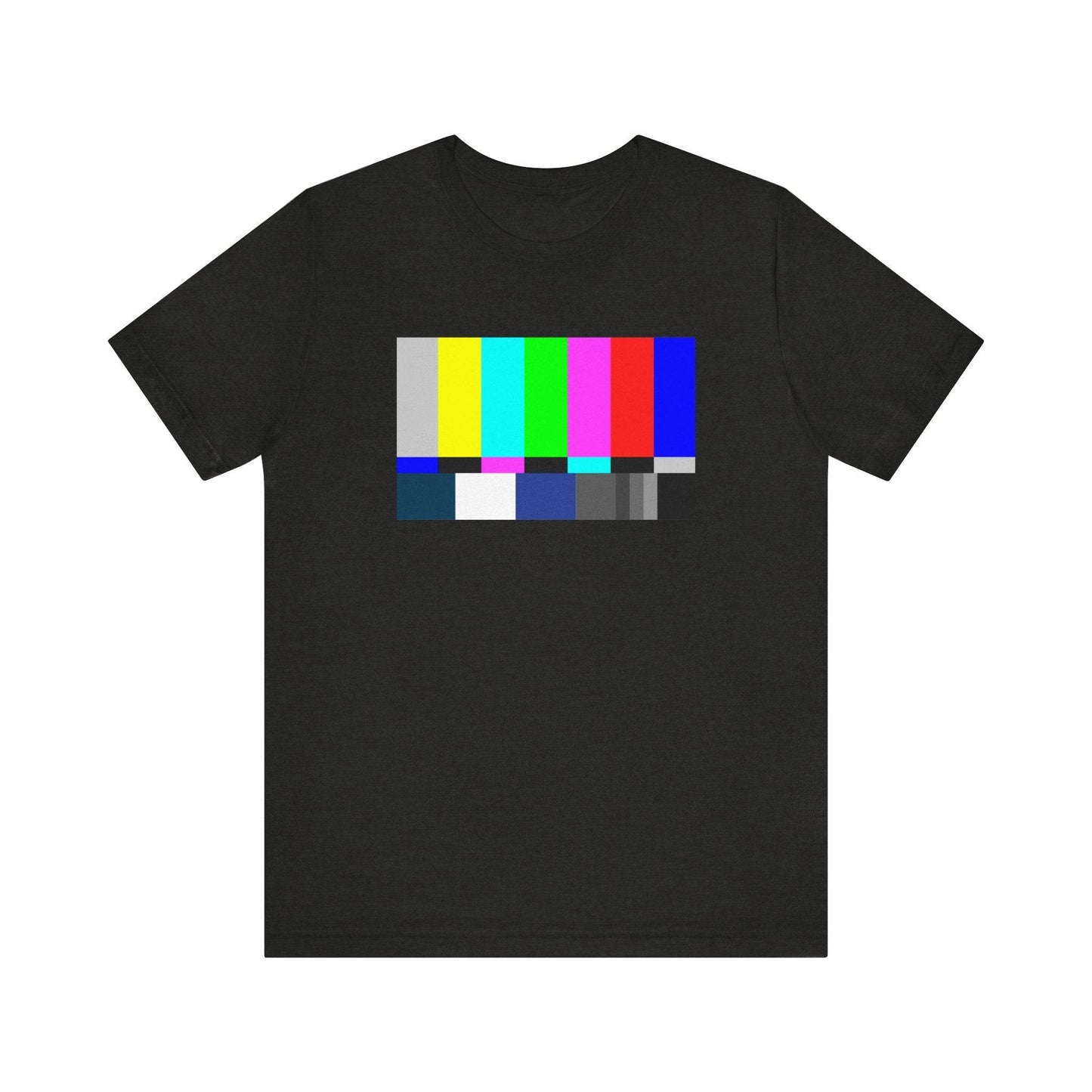 No Signal TV Retro Test Pattern T-Shirt - Goateez Style